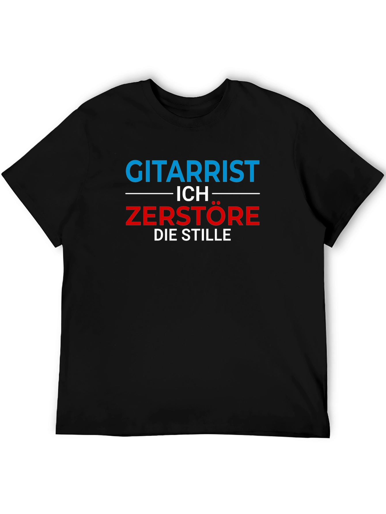 Guitarist T-Shirt - I Destroy The Silence