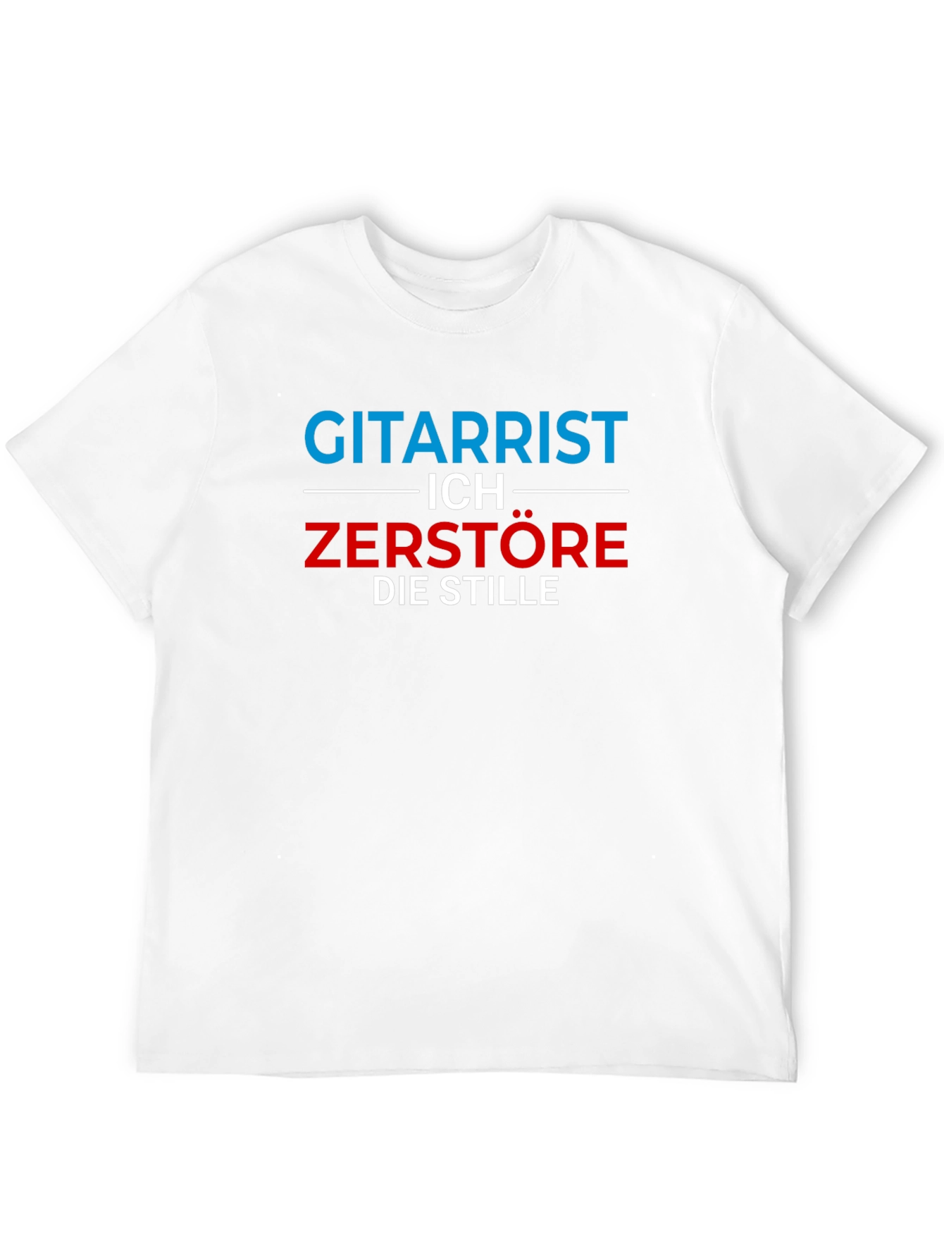 Guitarist T-Shirt - I Destroy The Silence