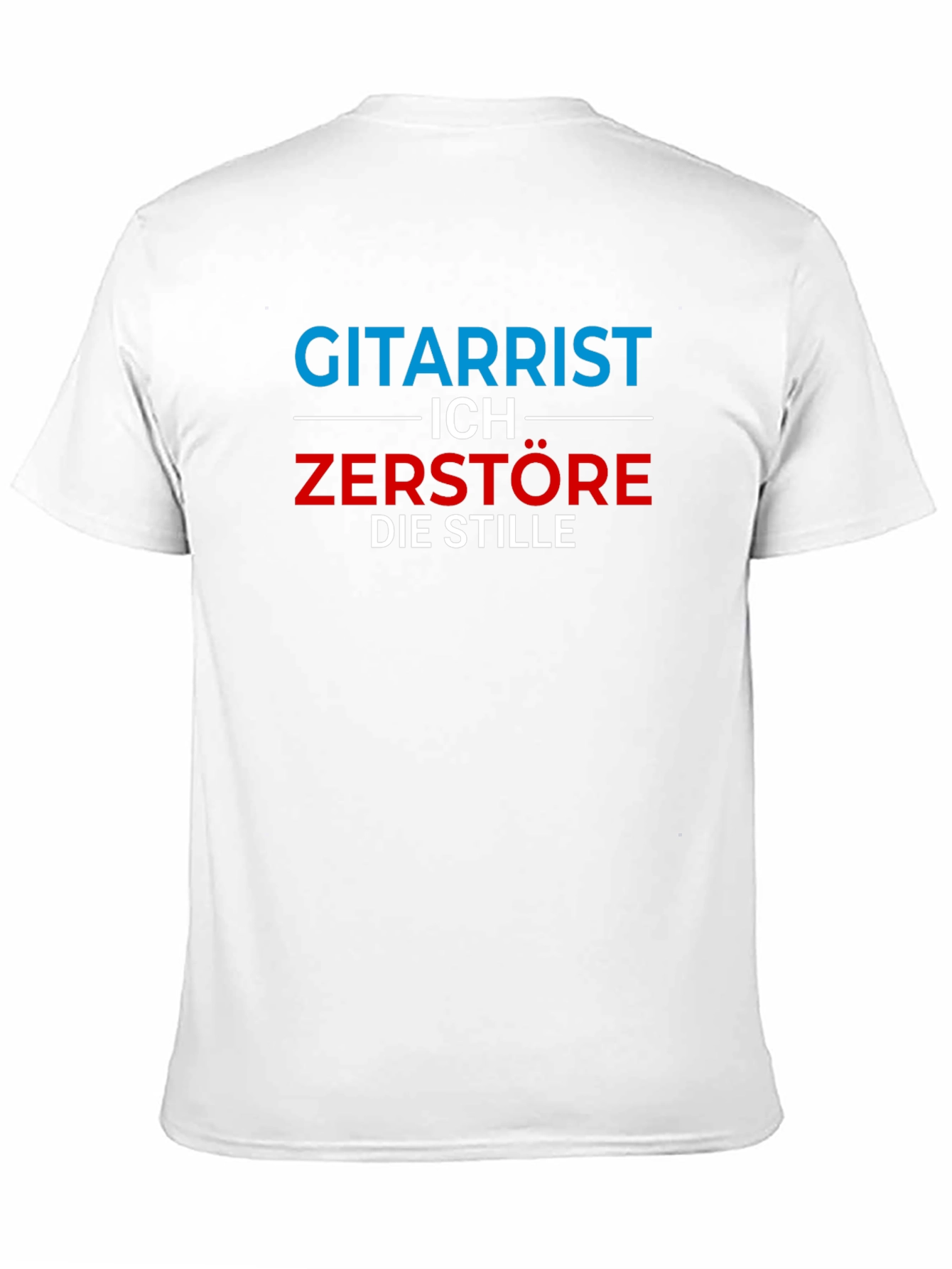 Guitarist T-Shirt - I Destroy The Silence