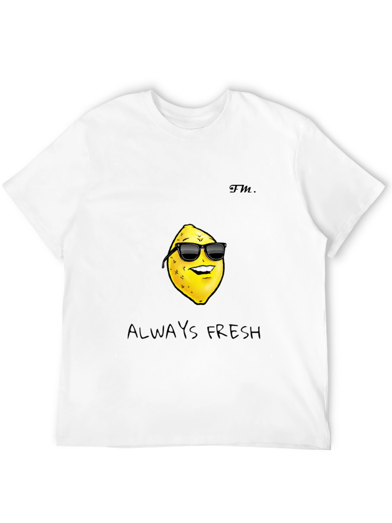 Cool Lemon Graphic Tee - Always Fresh