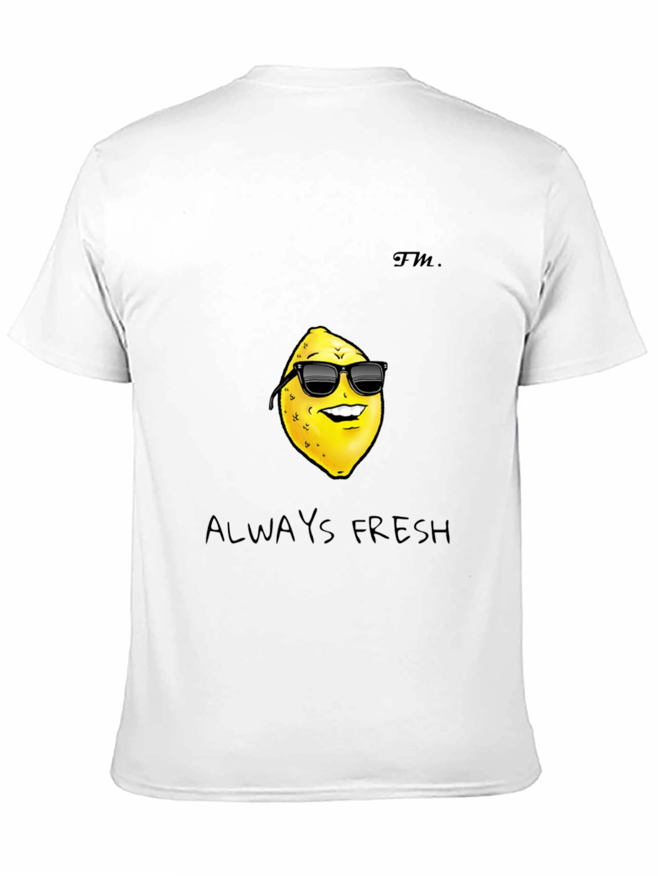 Cool Lemon Graphic Tee - Always Fresh