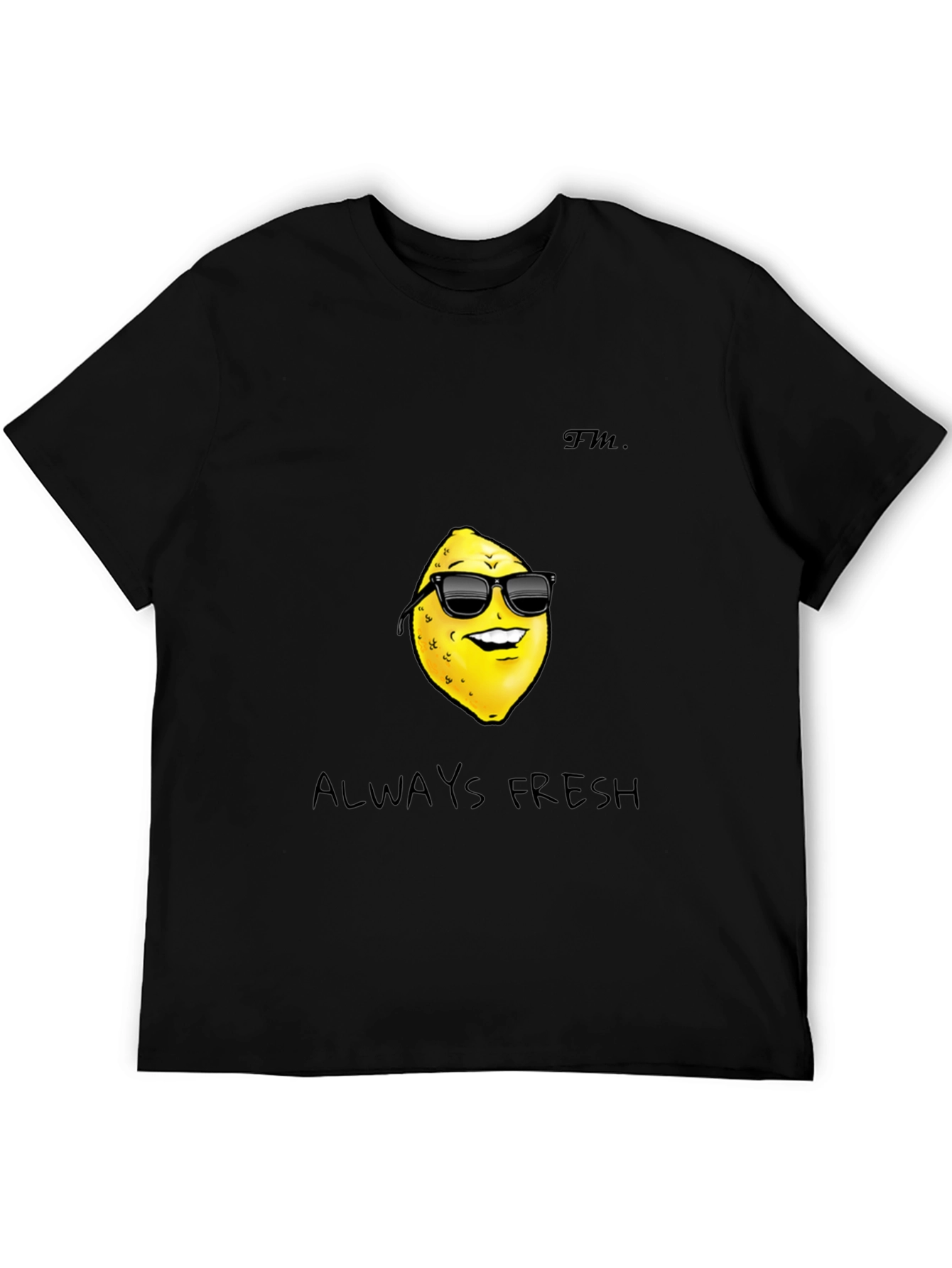 Cool Lemon Graphic Tee - Always Fresh