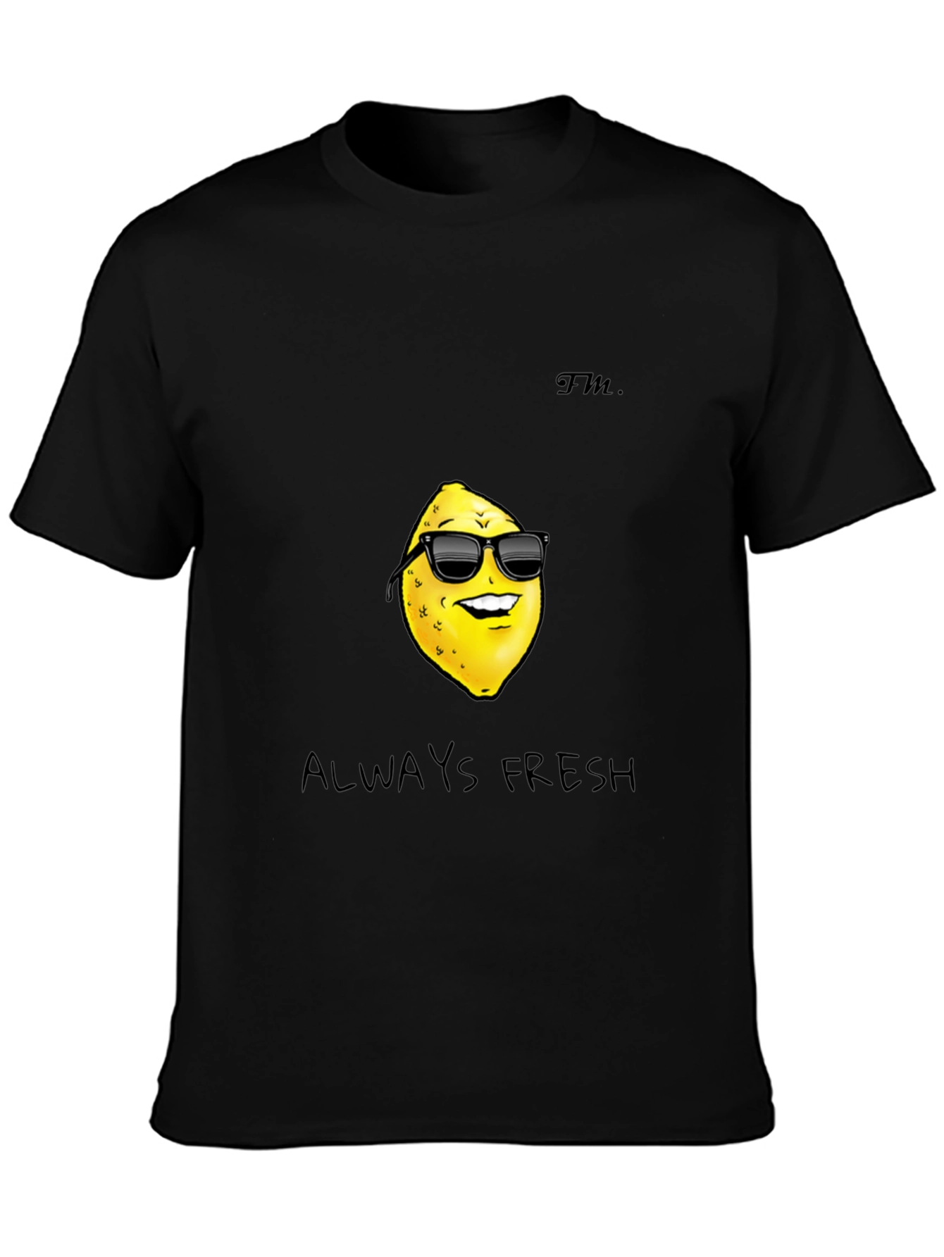 Cool Lemon Graphic Tee - Always Fresh