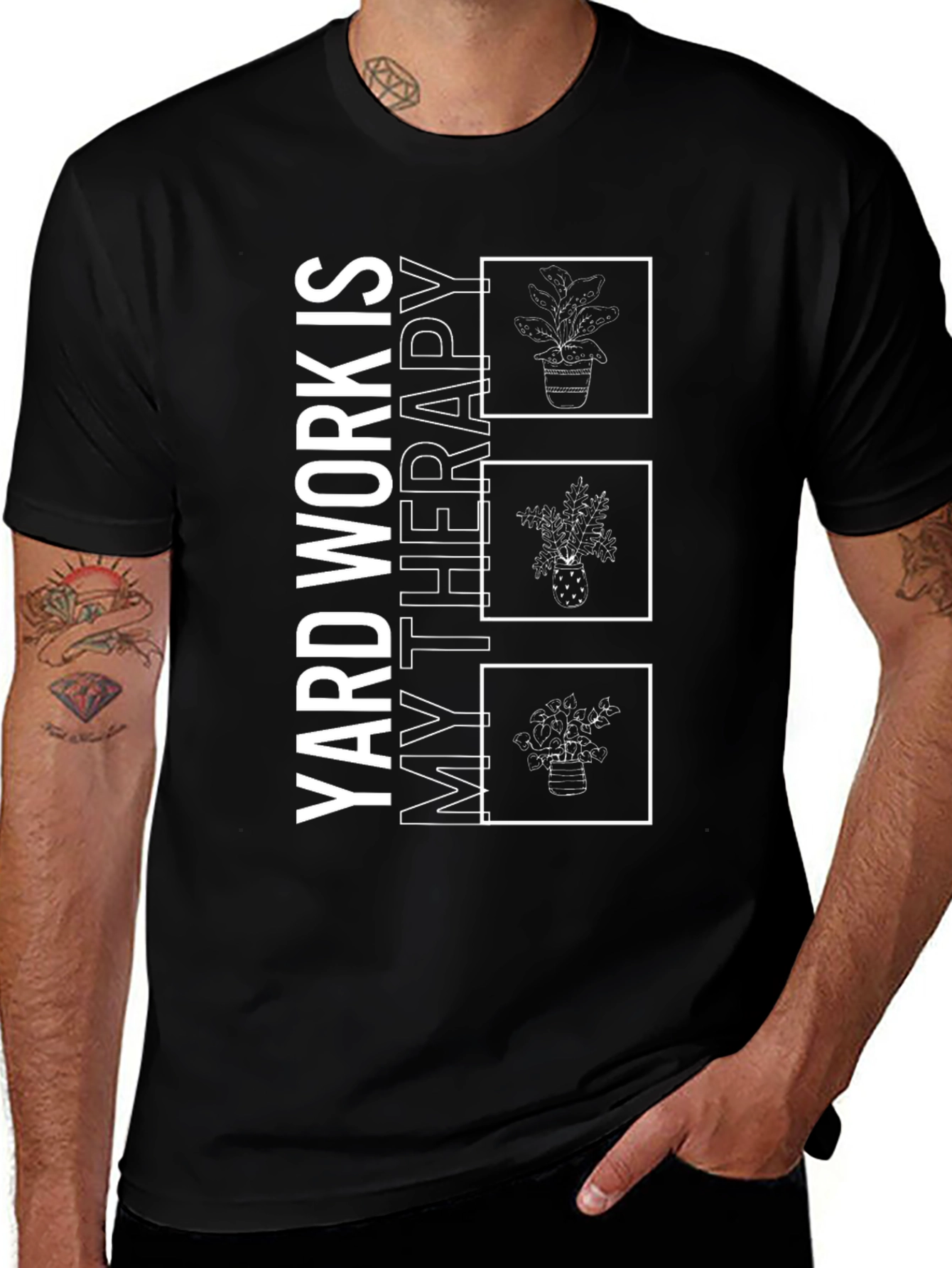 Yard Work Therapy T-Shirt