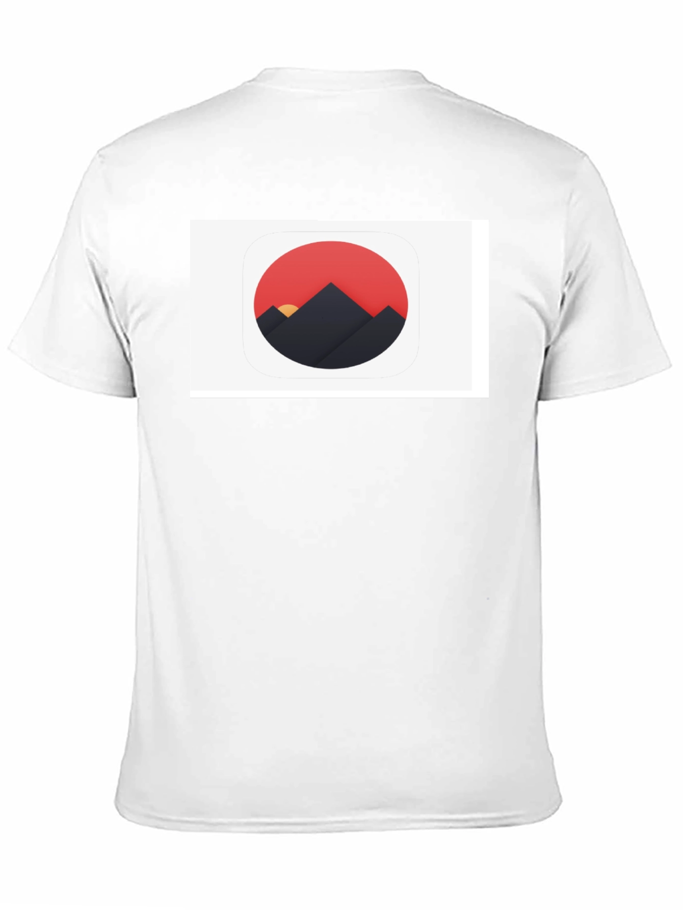 Mountains Graphic Black T-Shirt - Stylish Nature Design