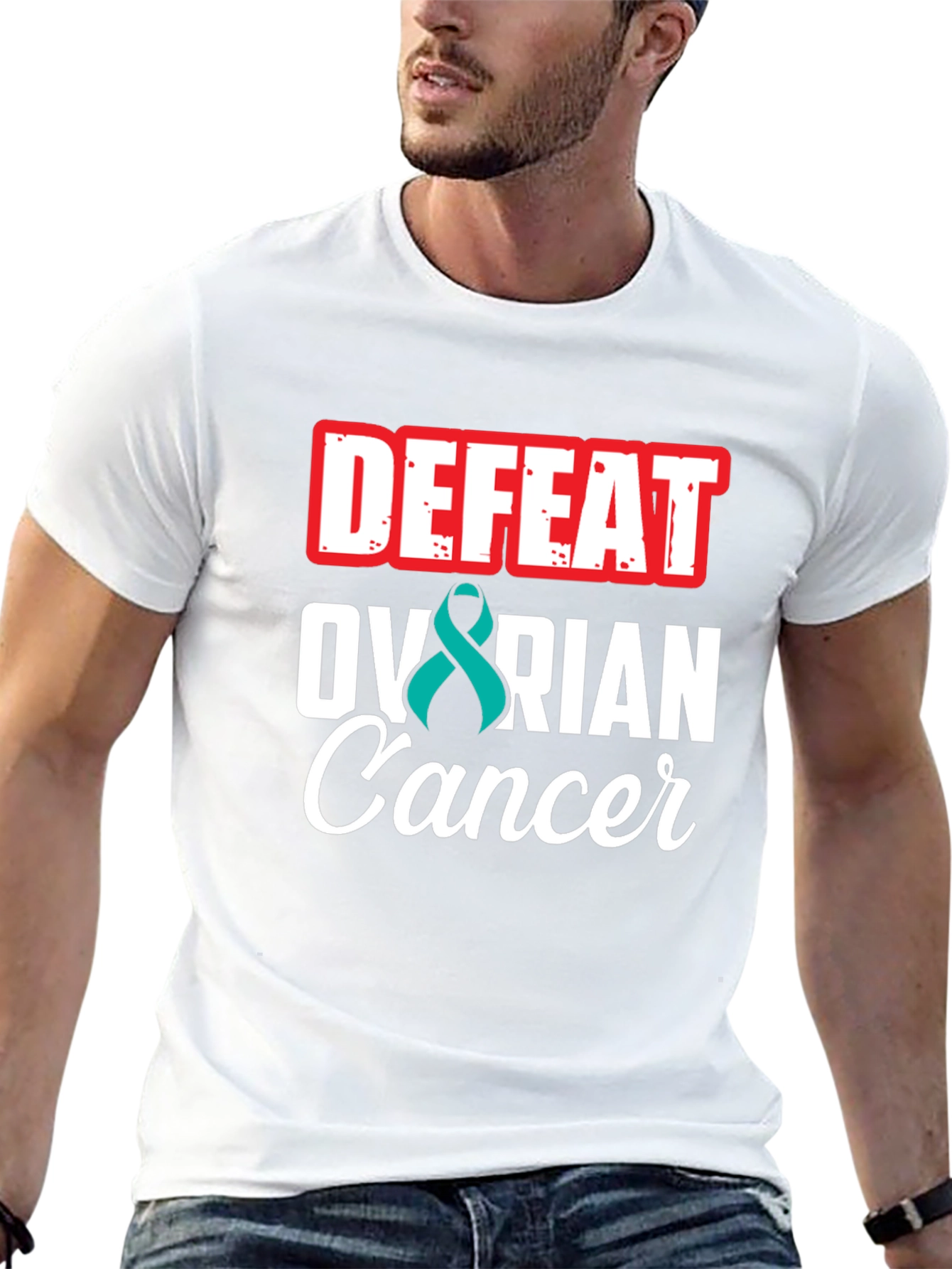 Defeat Ovarian Cancer Awareness T-Shirt