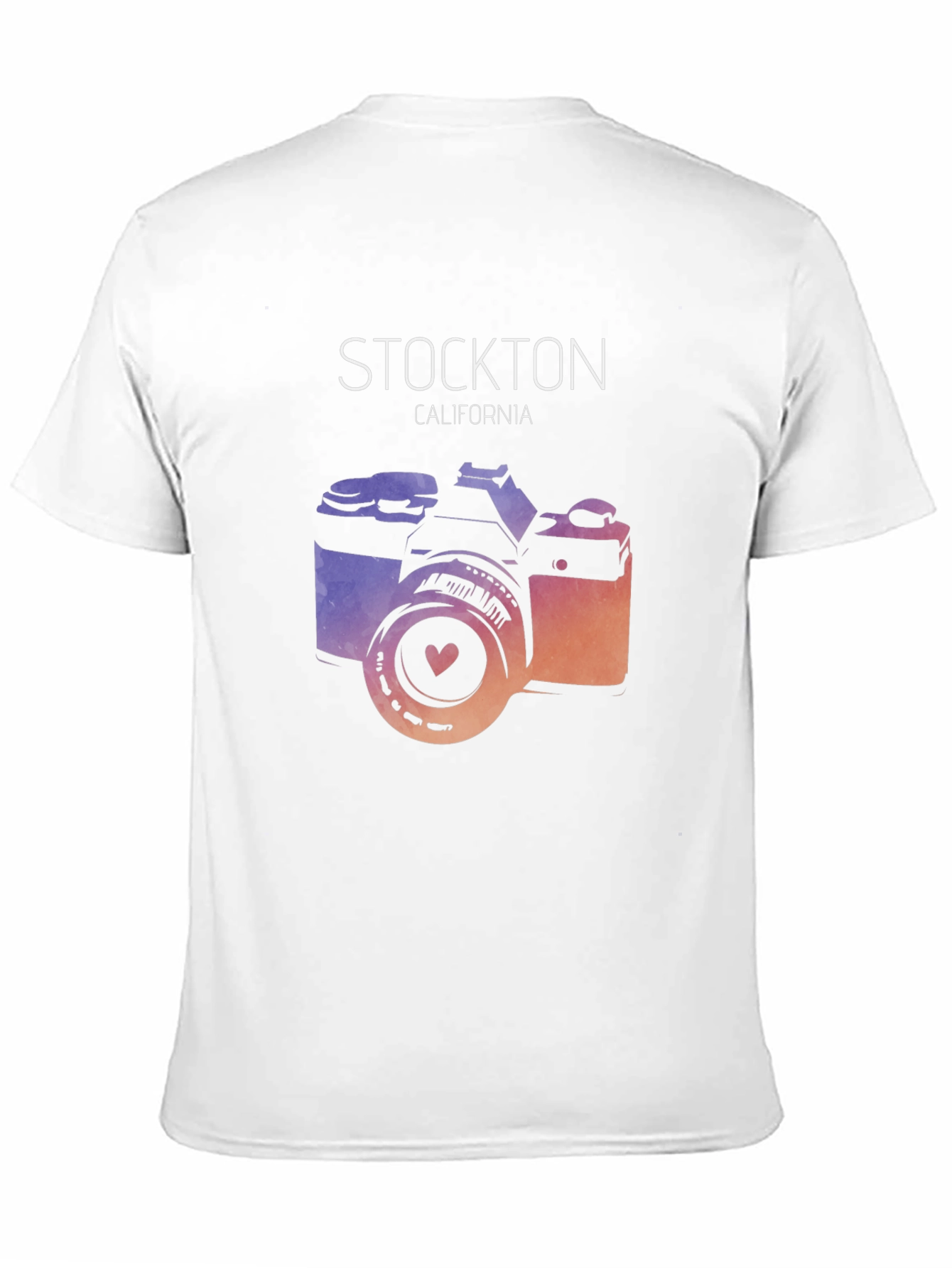 Stockton California Camera Graphic Tee