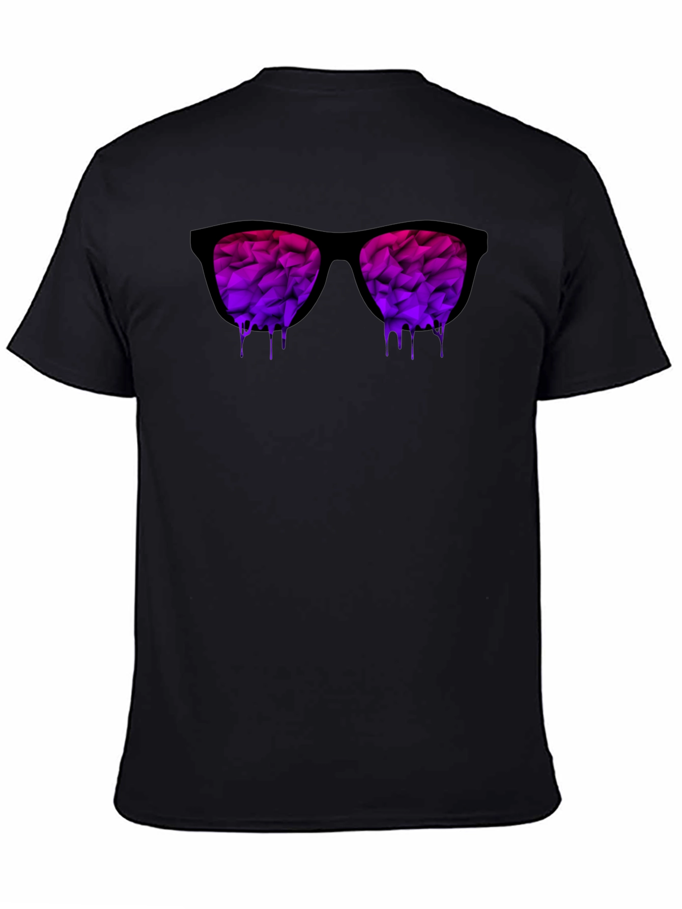 Mens Dripping Sunglasses Graphic T-Shirt