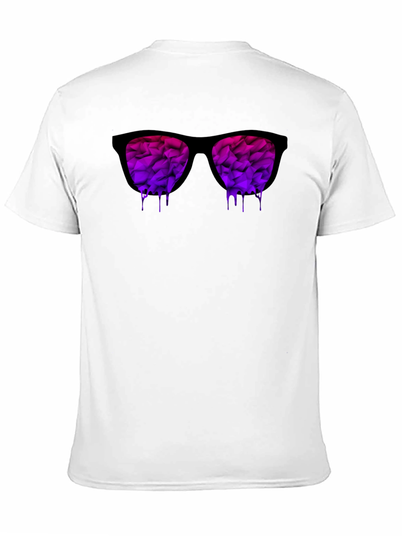 Mens Dripping Sunglasses Graphic T-Shirt