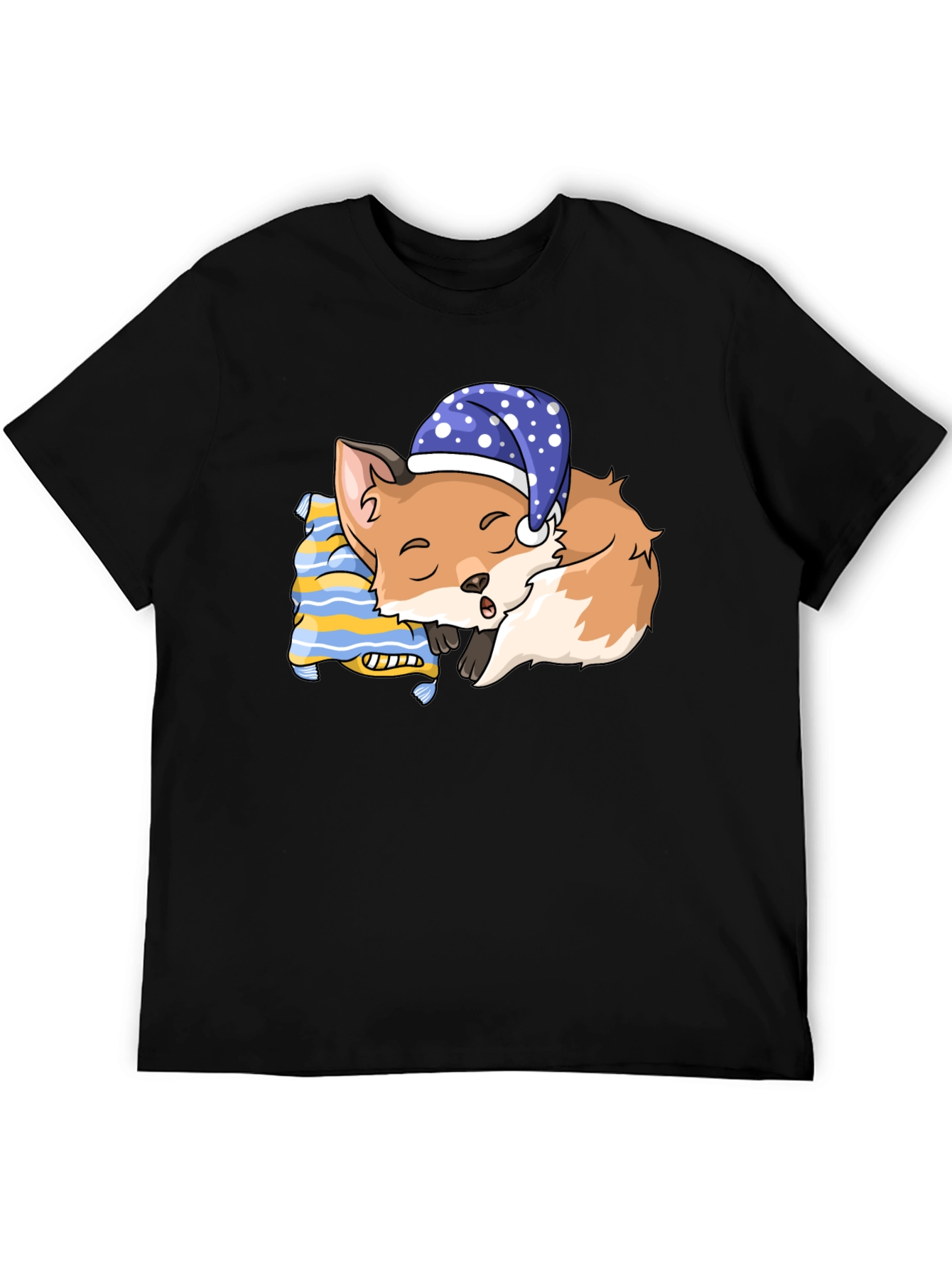Sleeping Fox T-Shirt: Dreamy Comfort