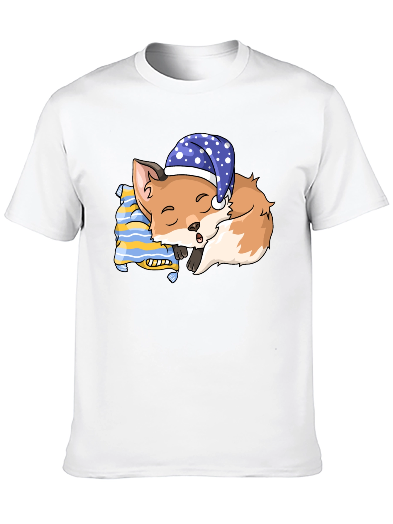 Sleeping Fox T-Shirt: Dreamy Comfort