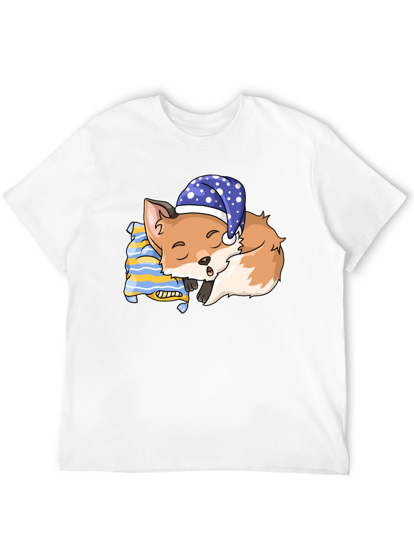 Sleeping Fox T-Shirt: Dreamy Comfort