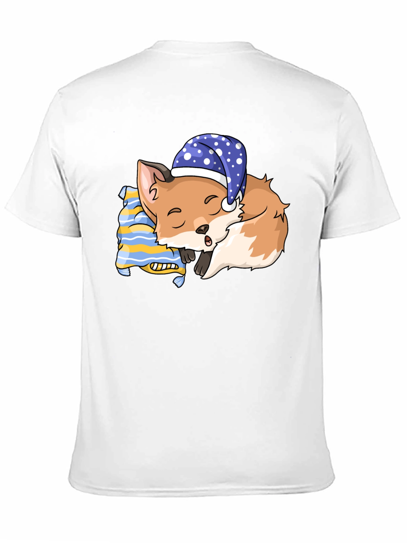 Sleeping Fox T-Shirt: Dreamy Comfort