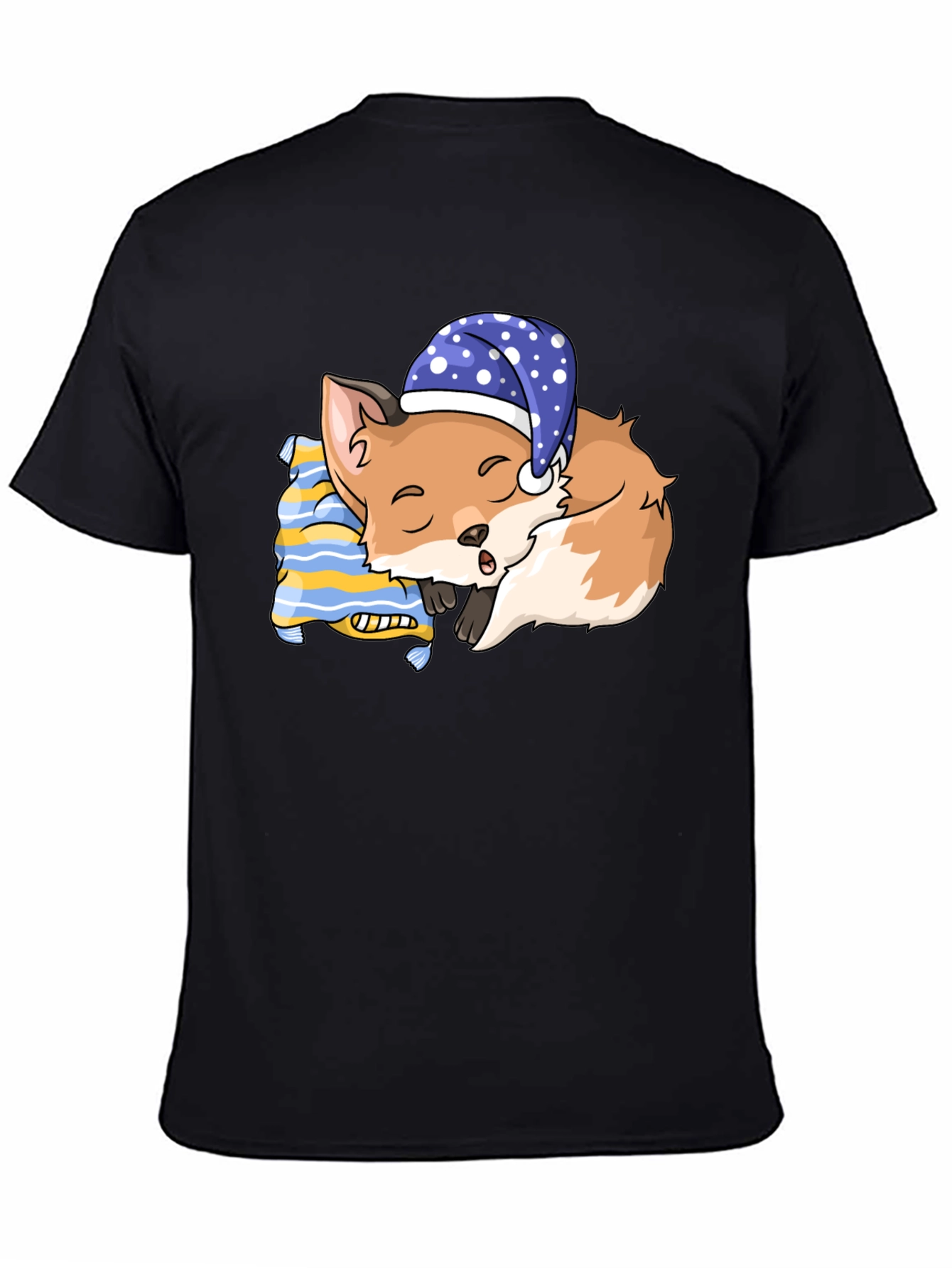 Sleeping Fox T-Shirt: Dreamy Comfort