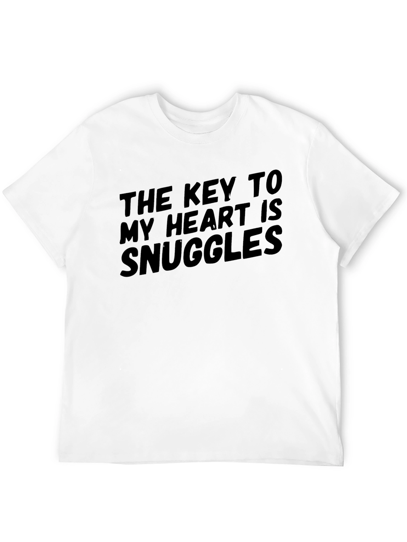 Snuggles Graphic Tee - Black