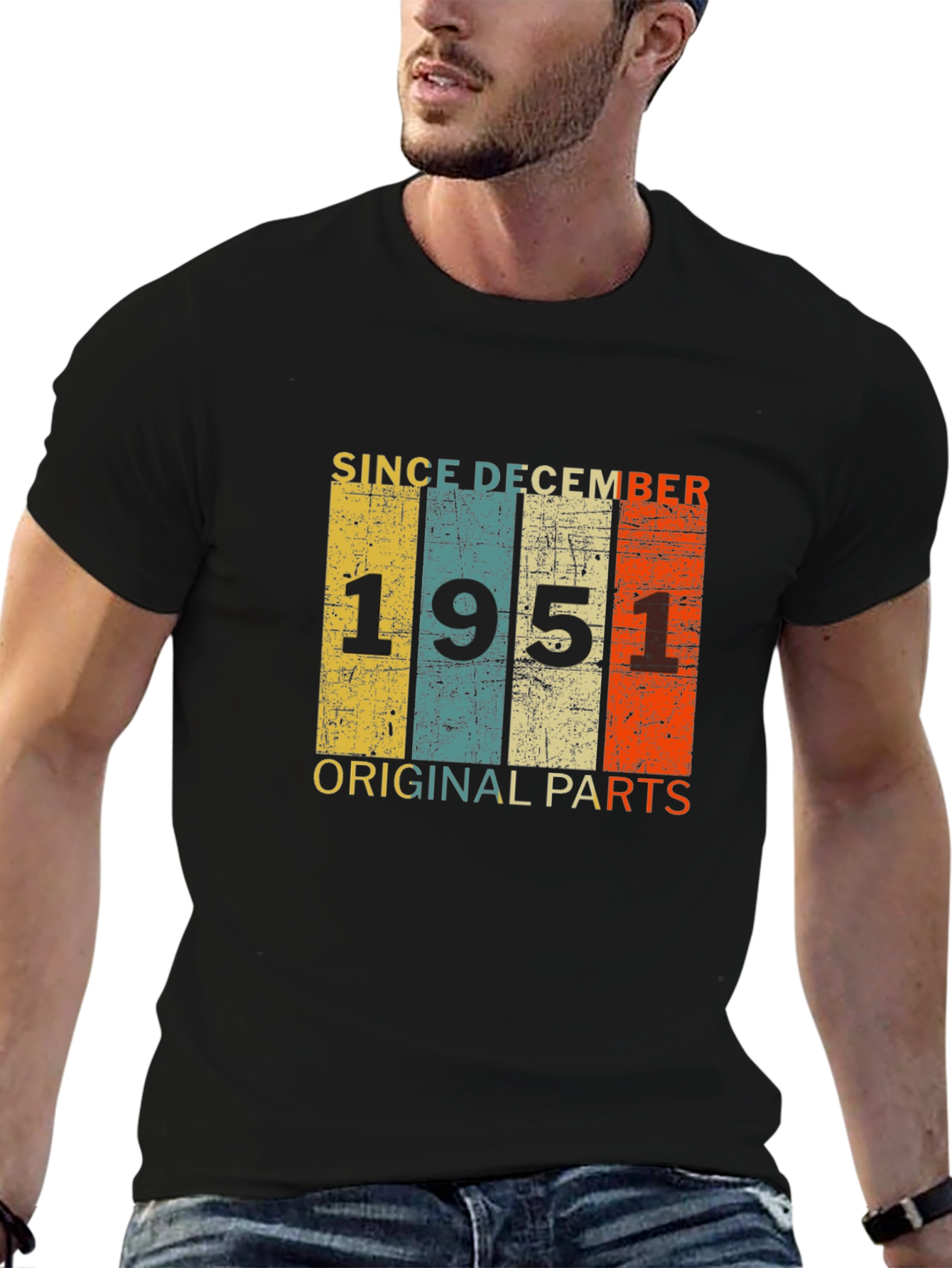 Since December 1951 Original Parts Black T-Shirt