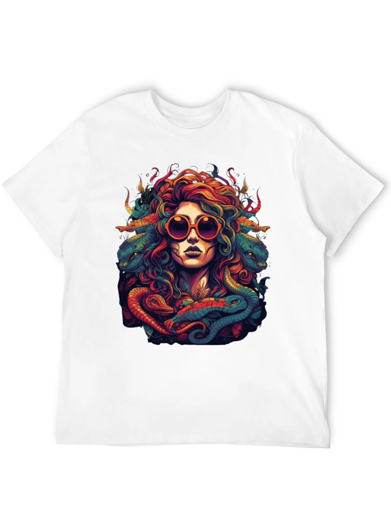 Medusa Graphic Tee - Retro Style