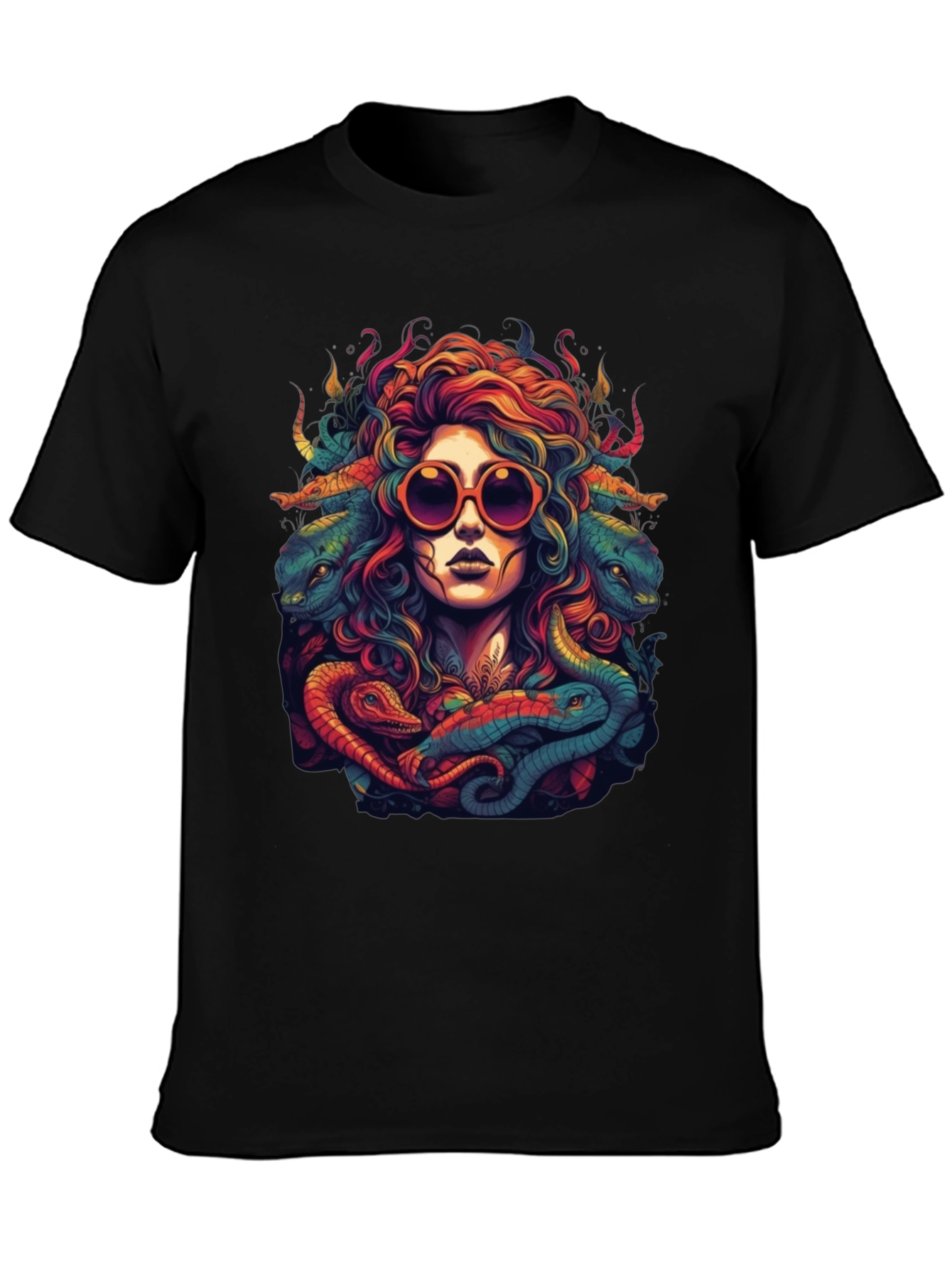 Medusa Graphic Tee - Retro Style