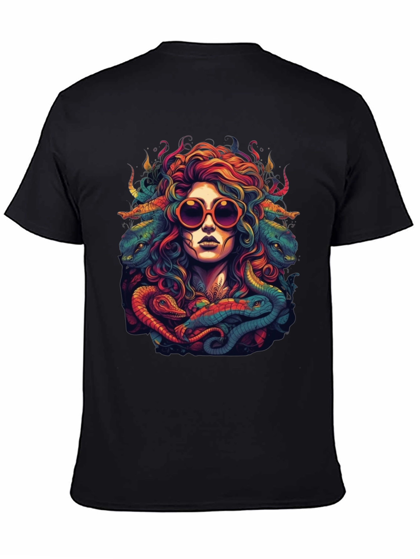 Medusa Graphic Tee - Retro Style