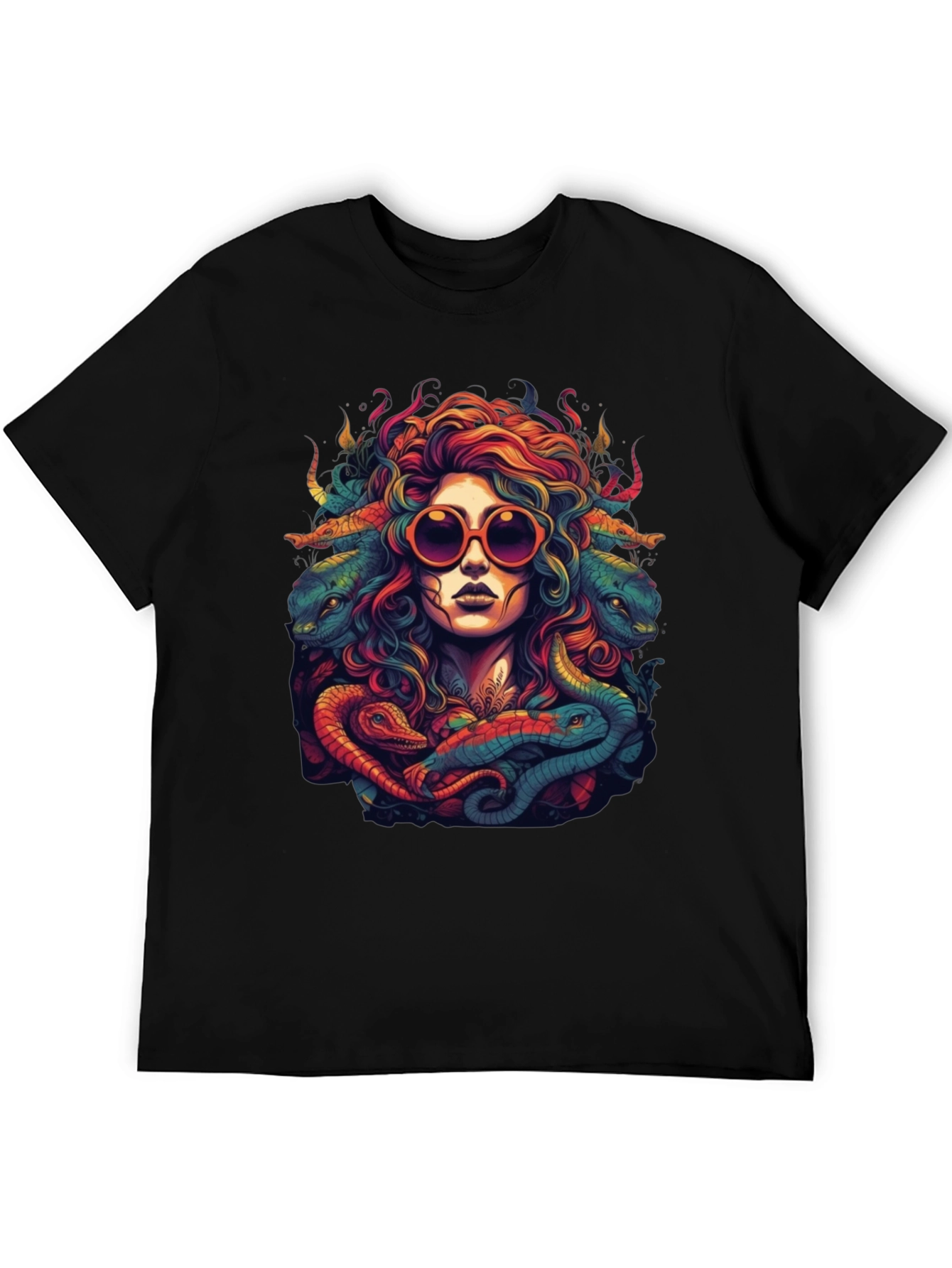 Medusa Graphic Tee - Retro Style