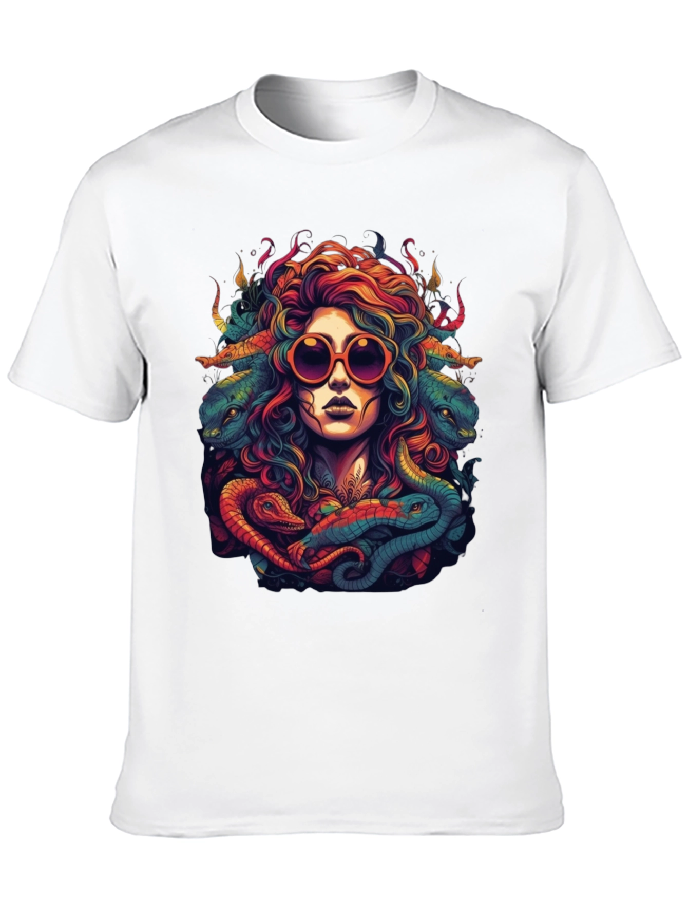 Medusa Graphic Tee - Retro Style