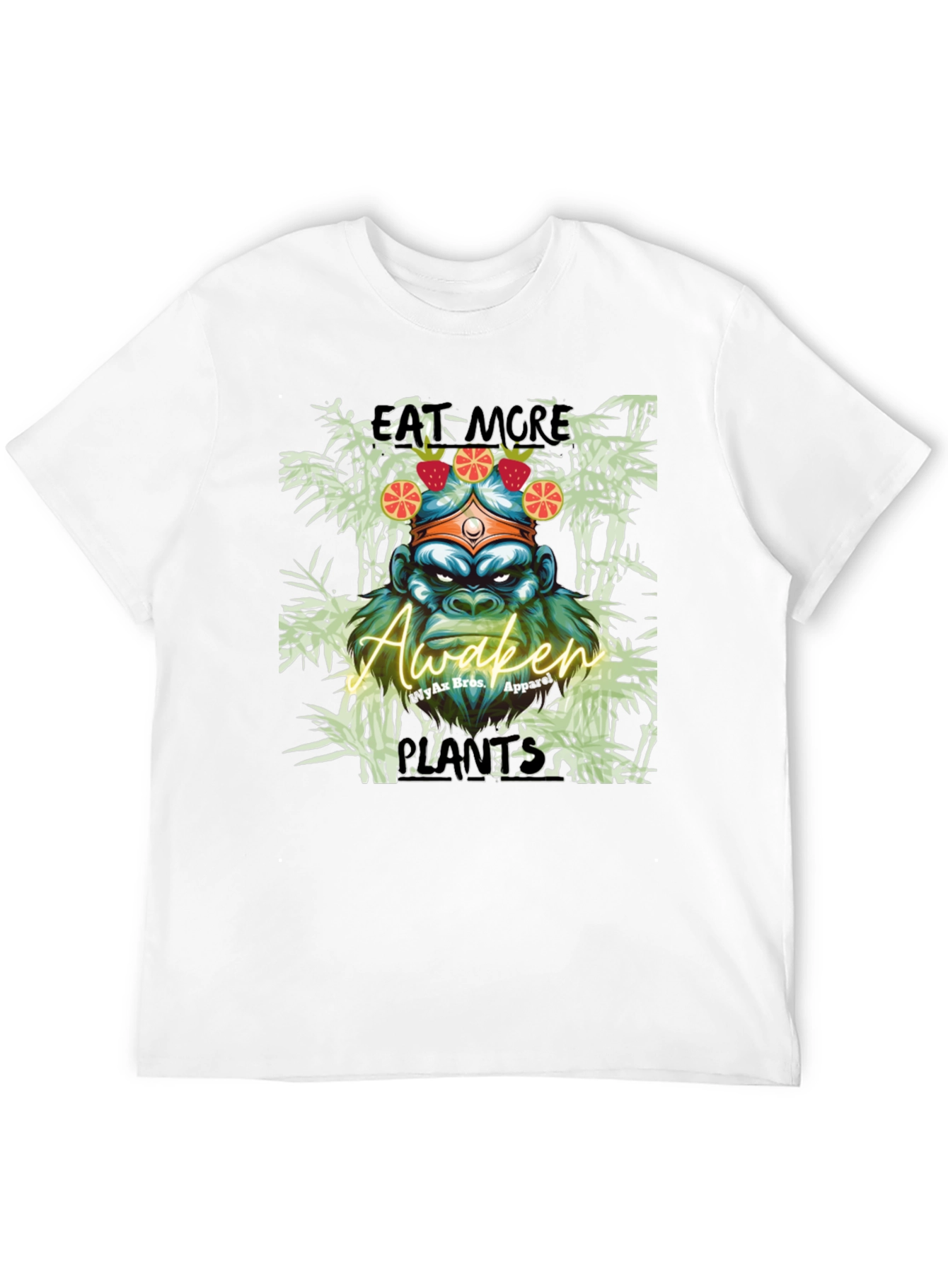 Eat More Plants Graphic T-Shirt