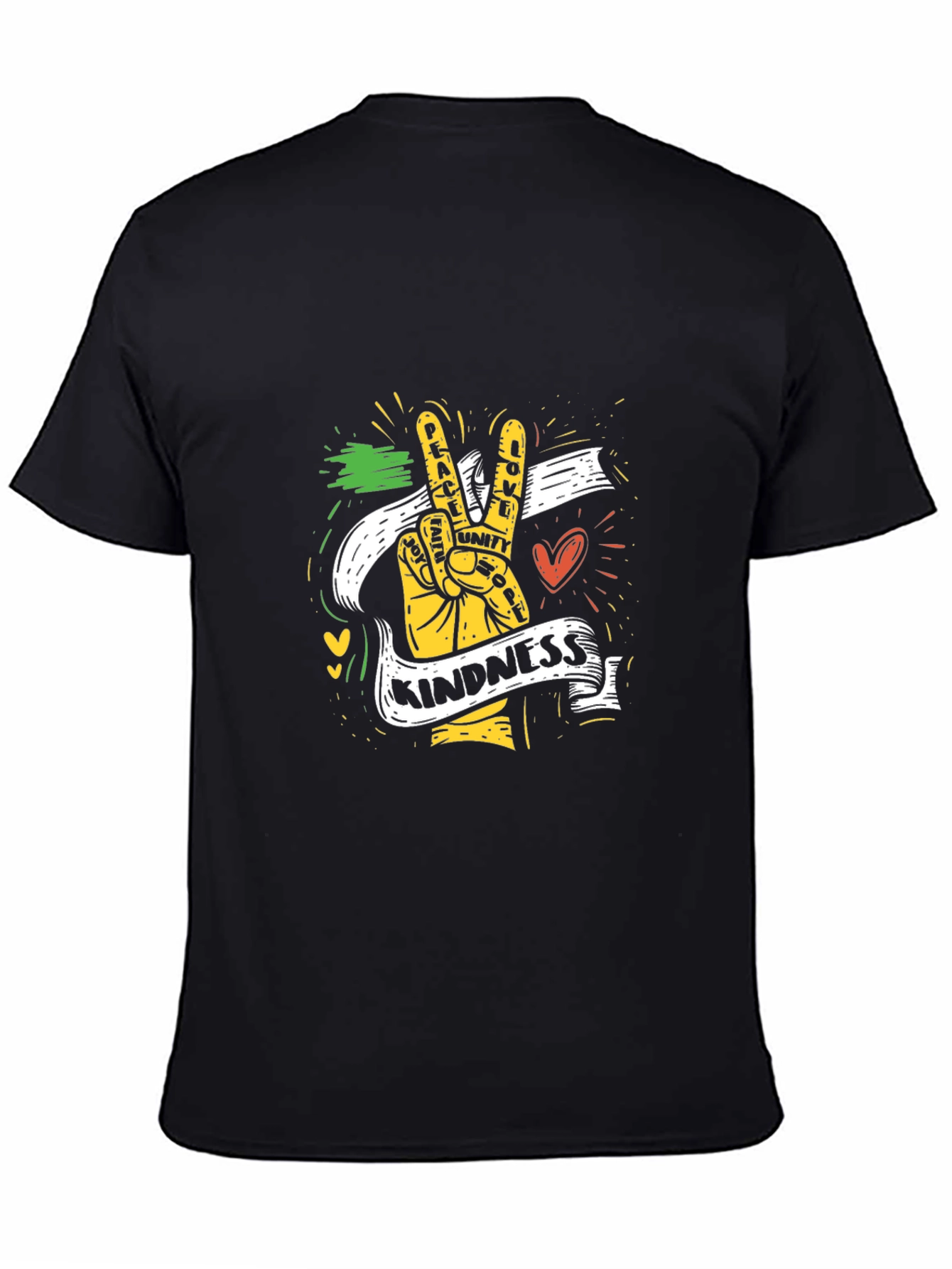 Peace Unity & Kindness Graphic T-Shirt