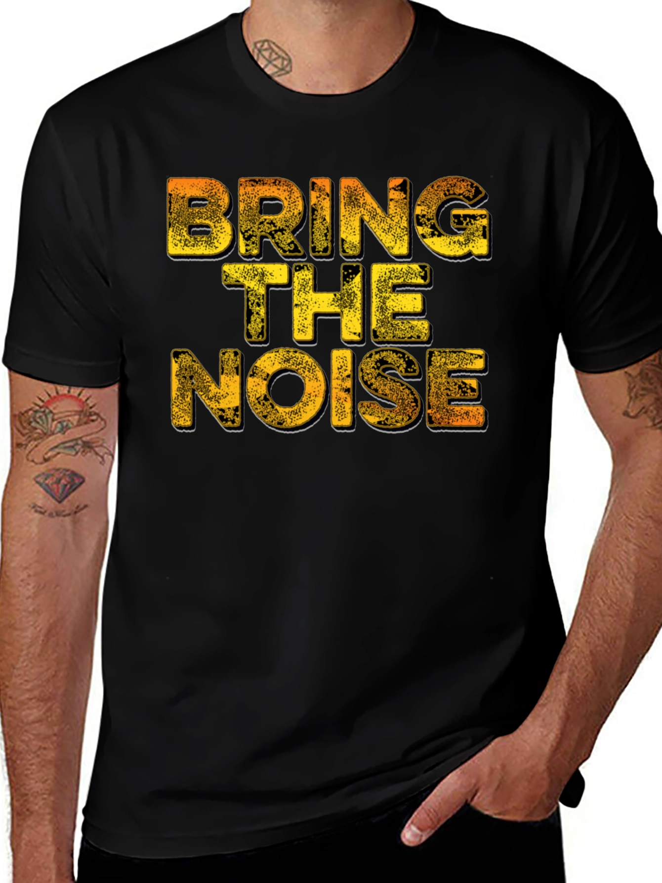 Bring the Noise Graphic Tee - Bold Statement Shirt