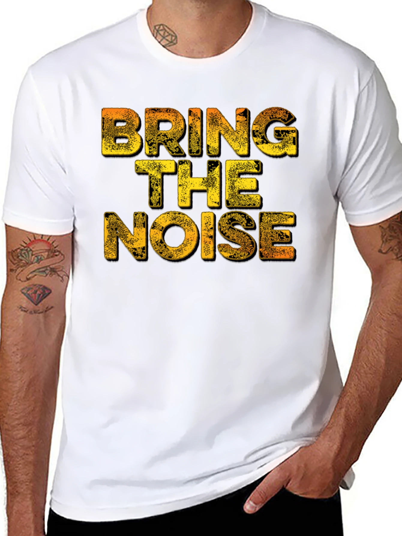 Bring the Noise Graphic Tee - Bold Statement Shirt