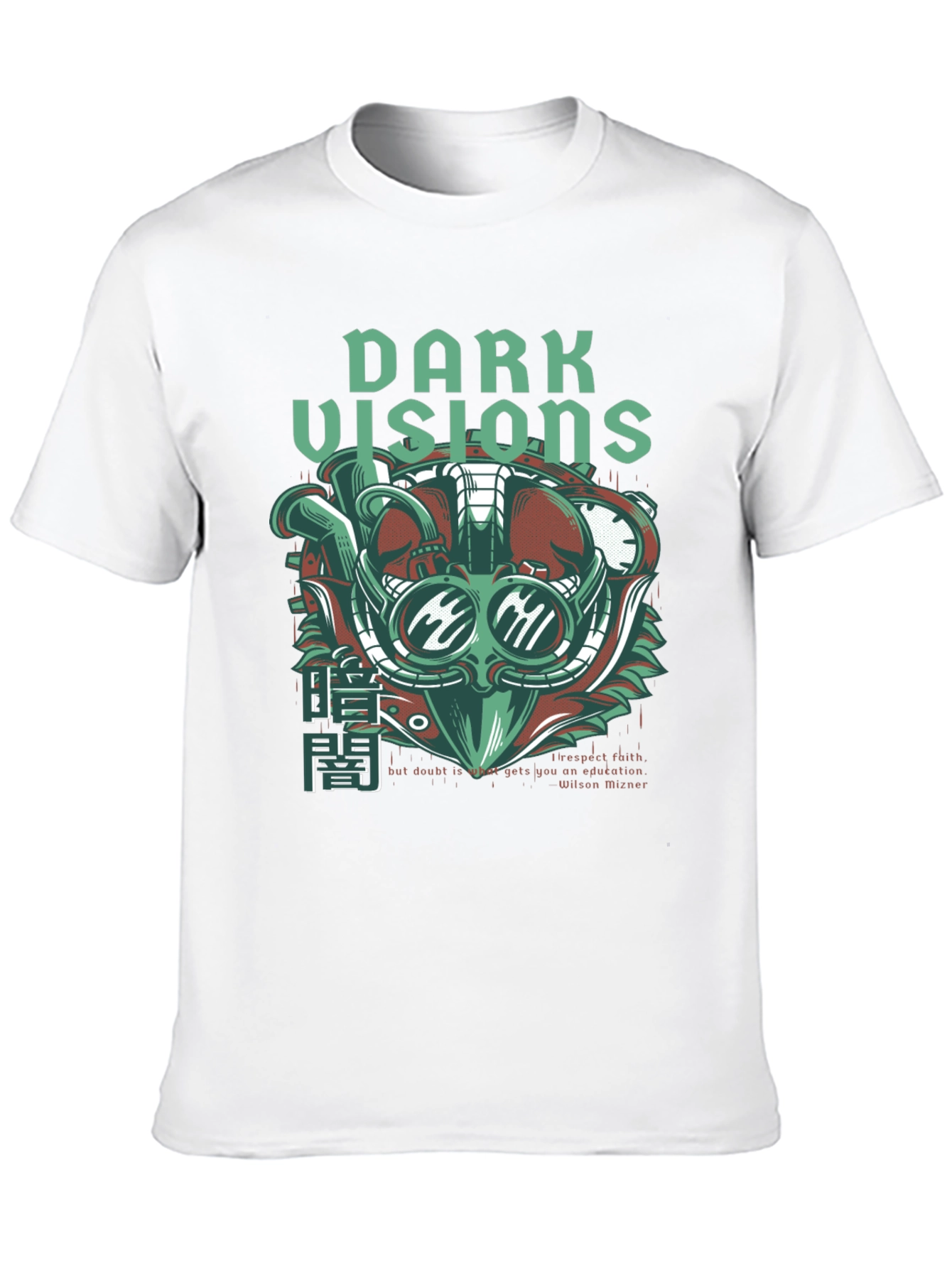 Dark Visions Graphic Print Mens T-Shirt