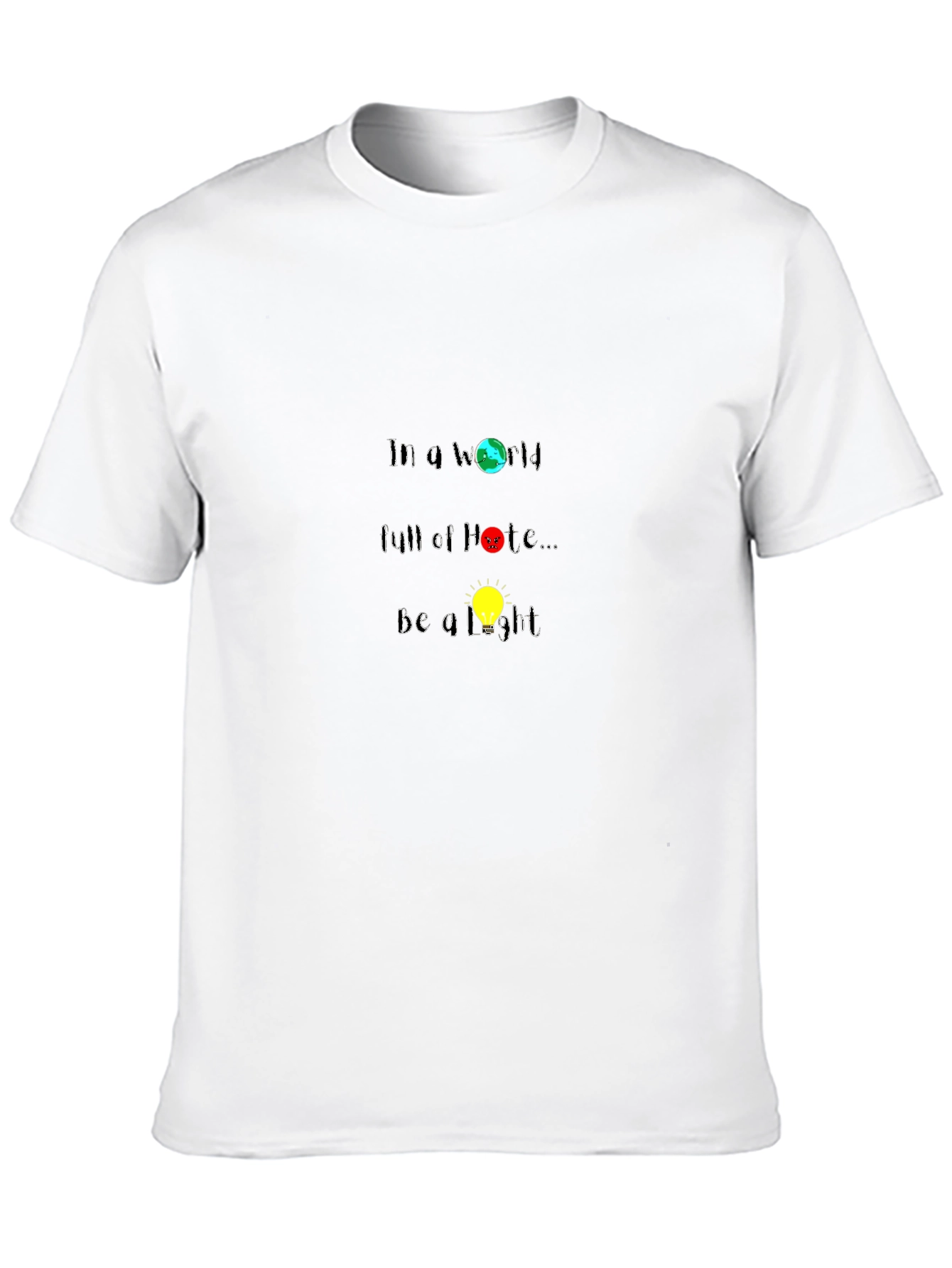 Be a Light T-Shirt - Inspirational Graphic Tee