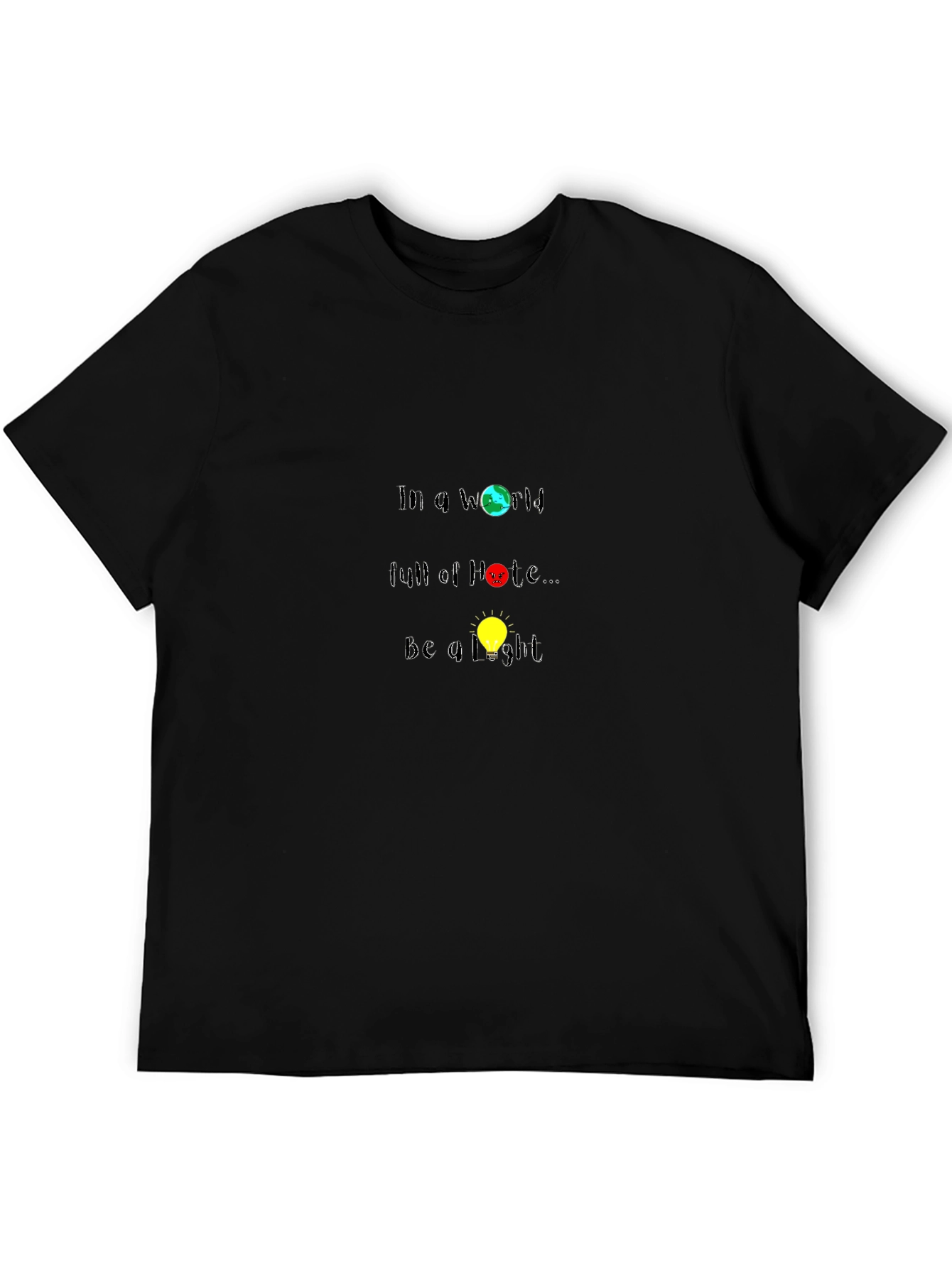 Be a Light T-Shirt - Inspirational Graphic Tee