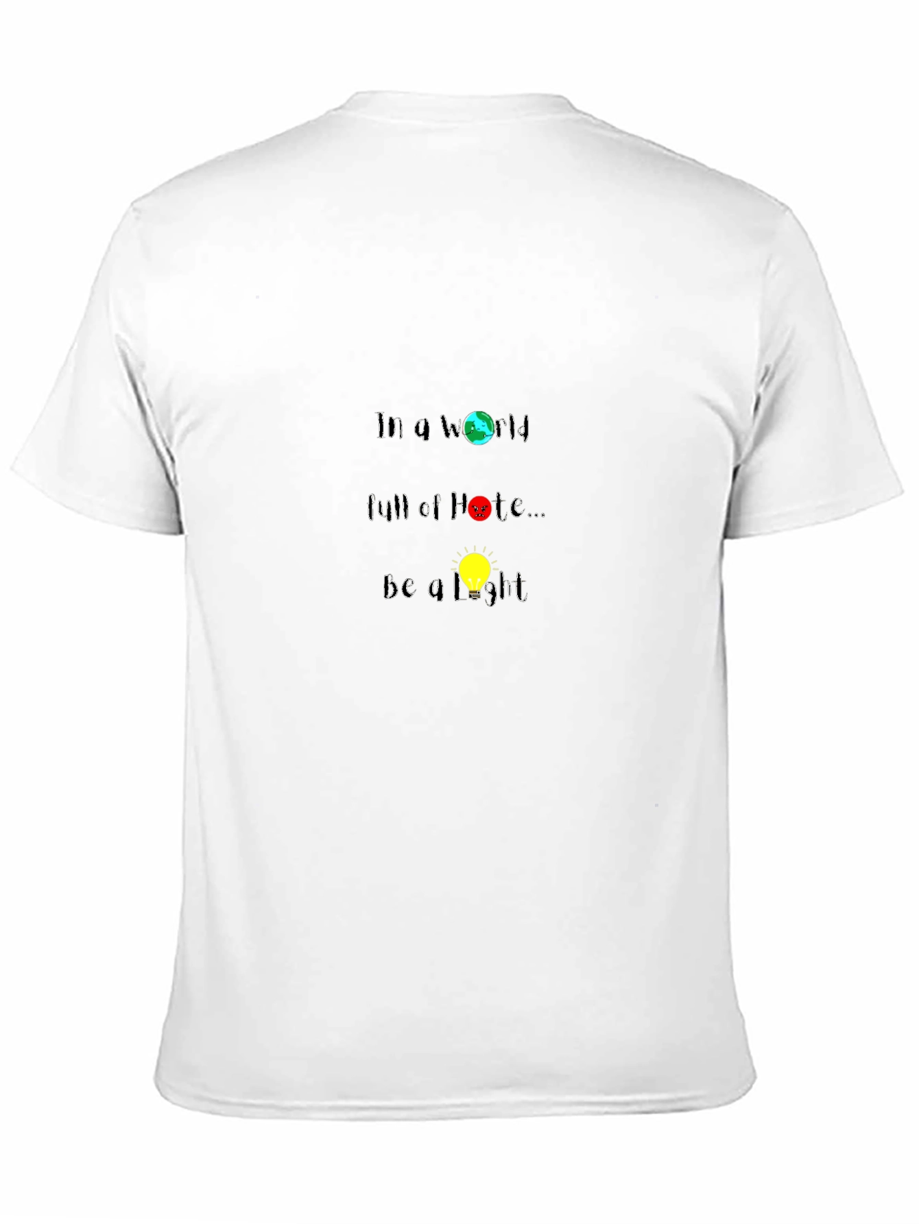 Be a Light T-Shirt - Inspirational Graphic Tee