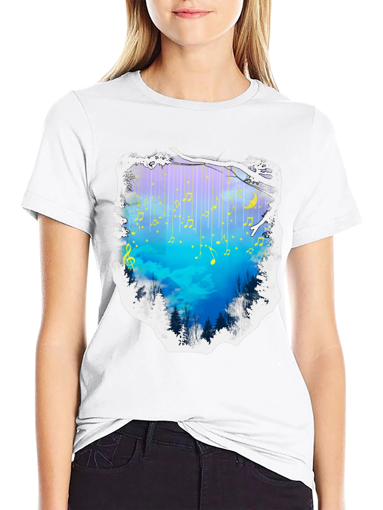 Musical Forest Graphic Tee