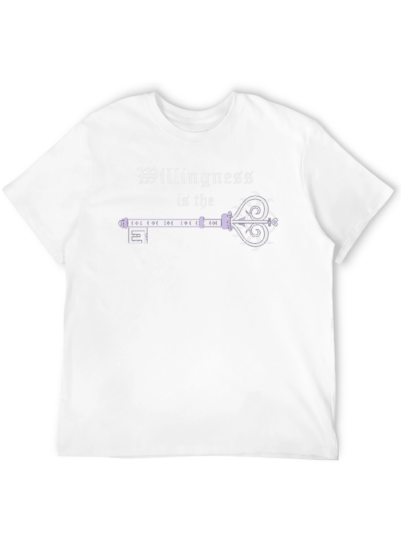 Willingness Key T-Shirt - Unique Gothic Design