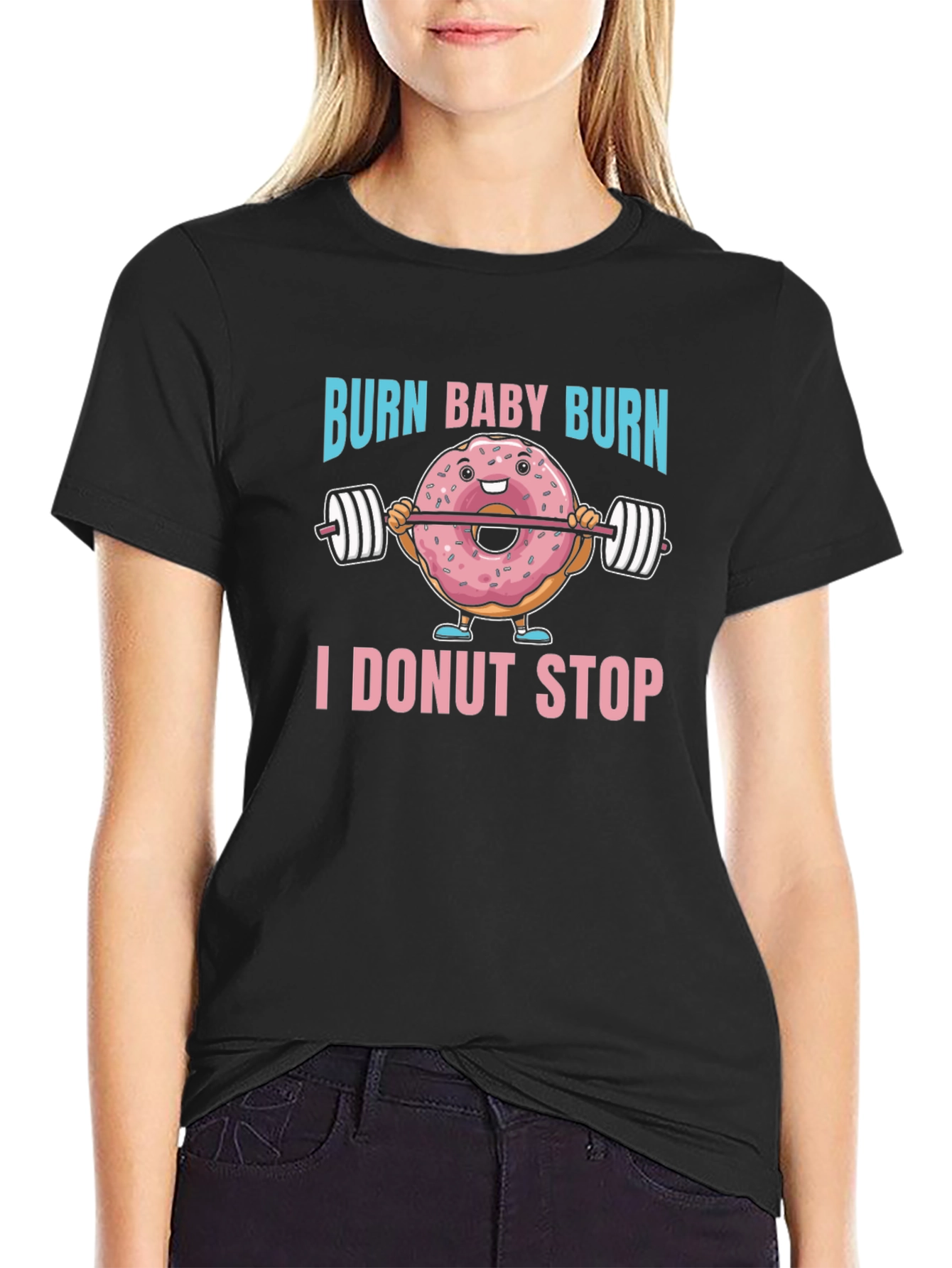 Burn Baby Burn Donut T-Shirt