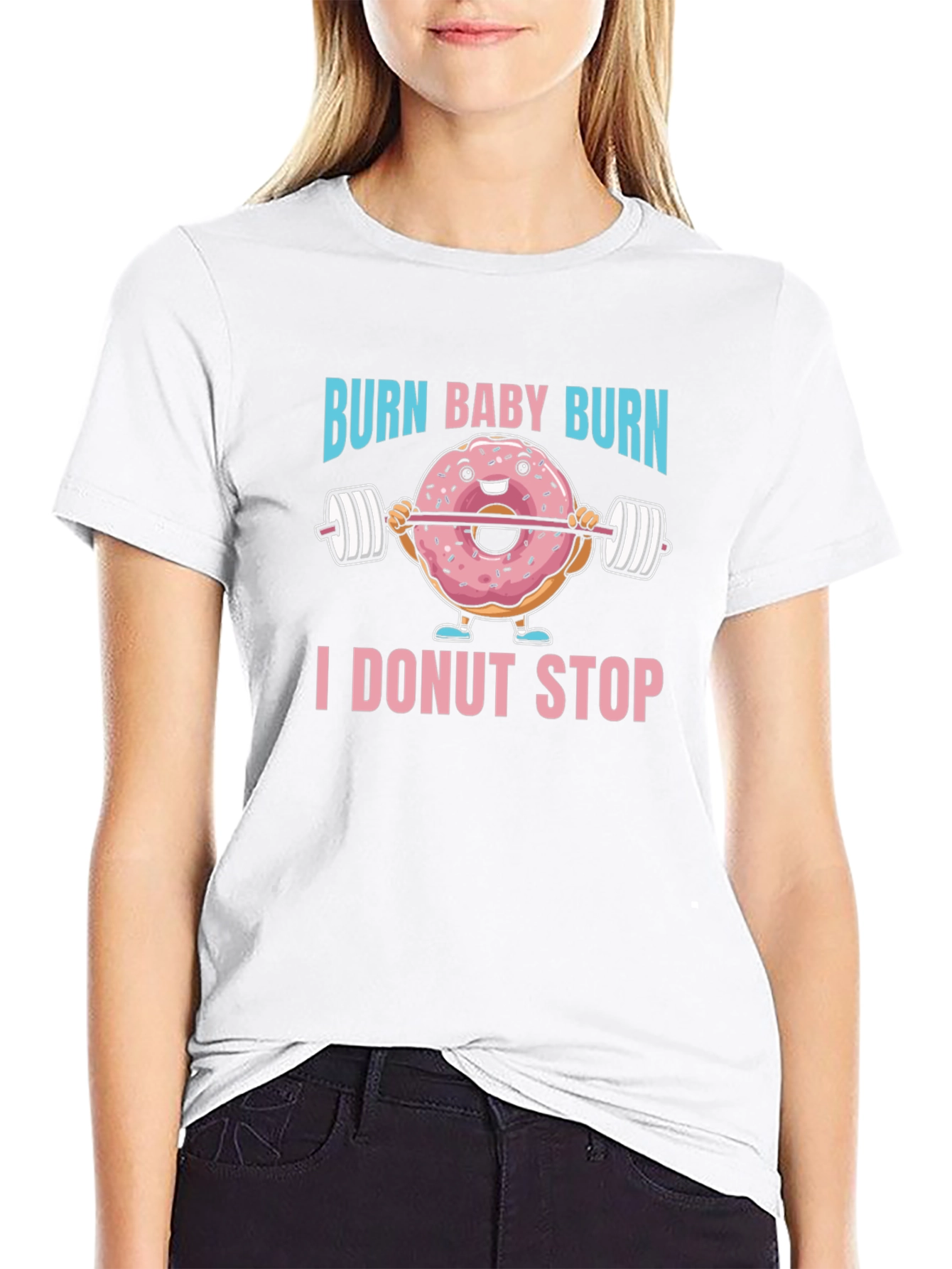 Burn Baby Burn Donut T-Shirt