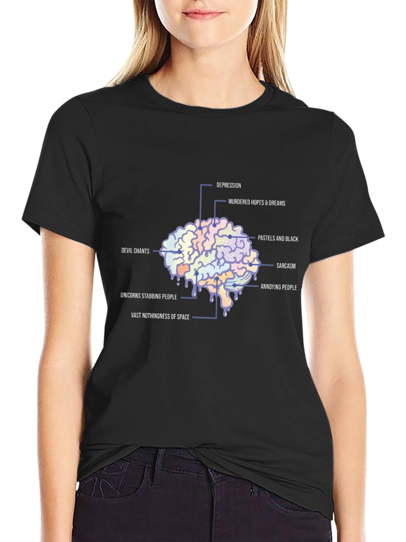 Brain Anatomy T-Shirt - Mental State Tee