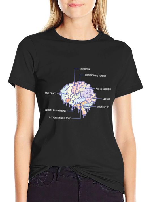 Brain Anatomy T-Shirt - Mental State Tee