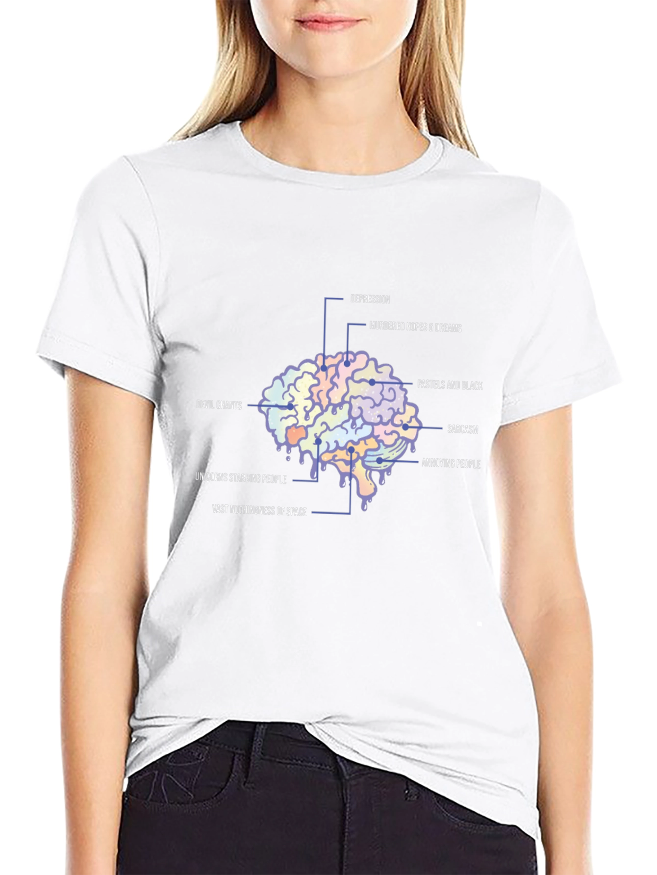 Brain Anatomy T-Shirt - Mental State Tee