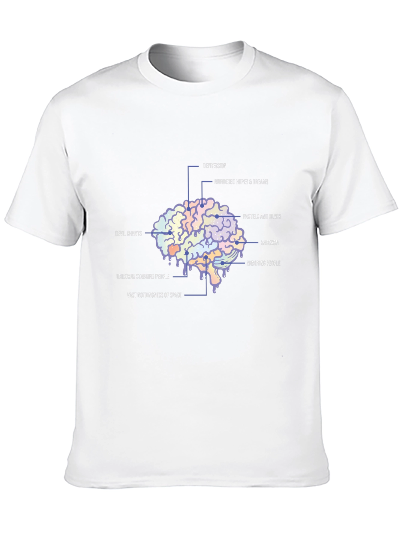 Brain Anatomy T-Shirt - Mental State Tee