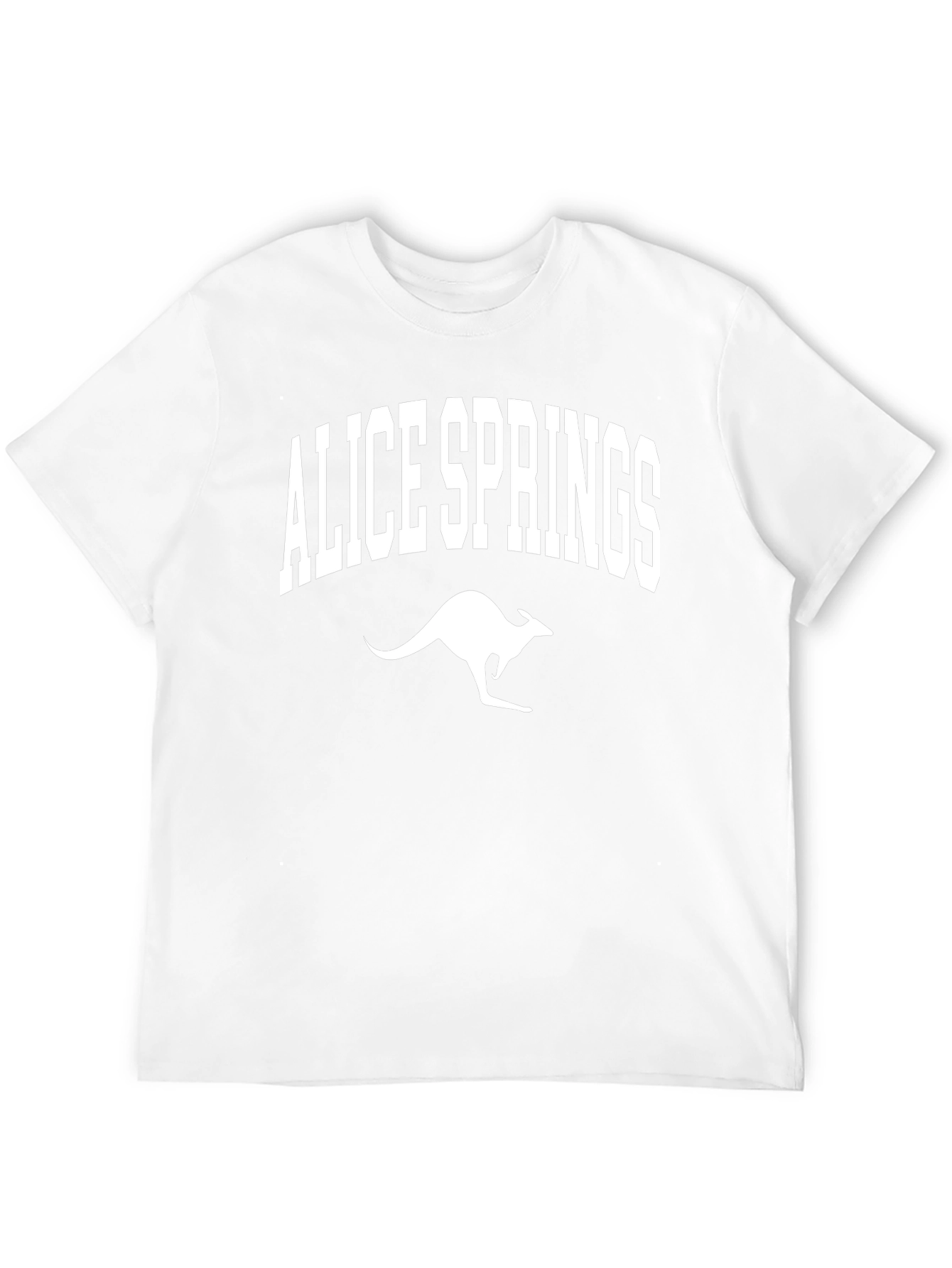 Alice Springs Kangaroo T-Shirt - Black