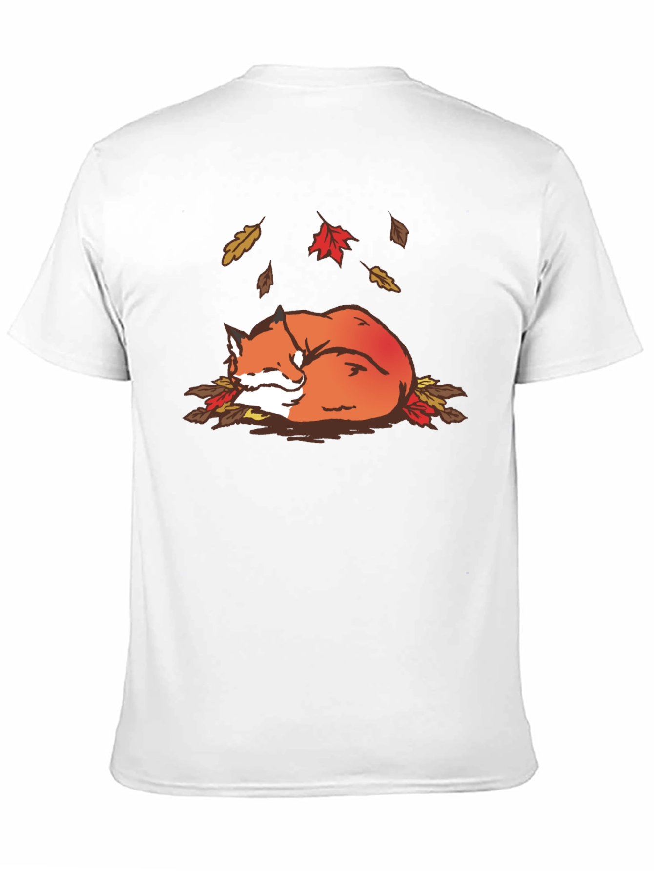 Autumn Fox Graphic Tee - Cozy Fall Vibes