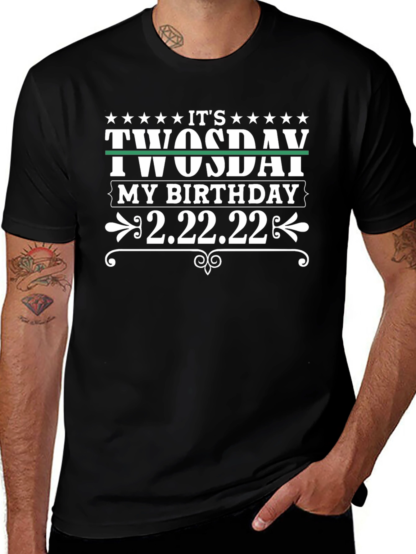 Twosday Birthday 2.22.22 T-Shirt