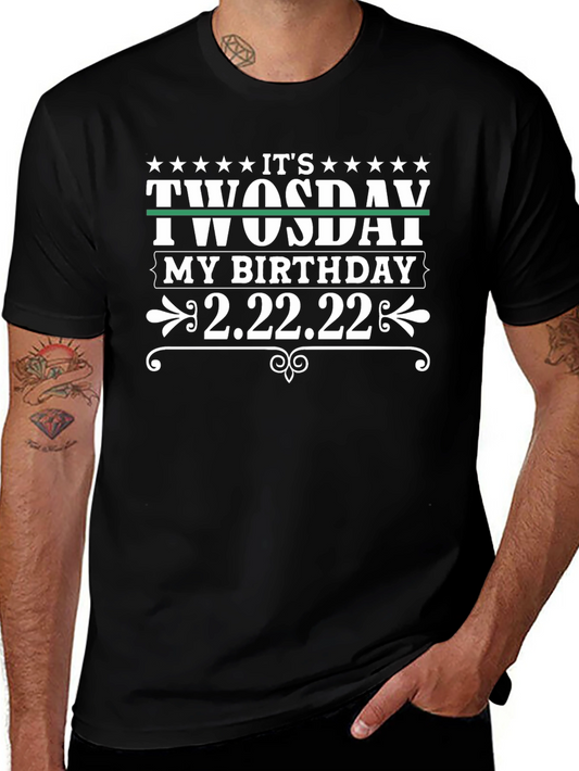Twosday Birthday 2.22.22 T-Shirt