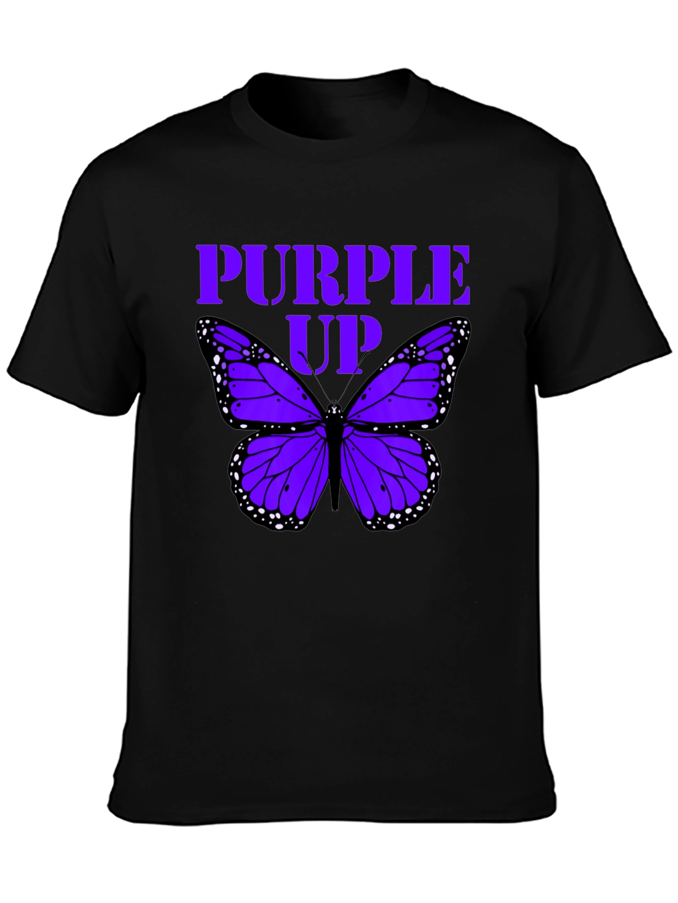 Purple Up Butterfly T-Shirt
