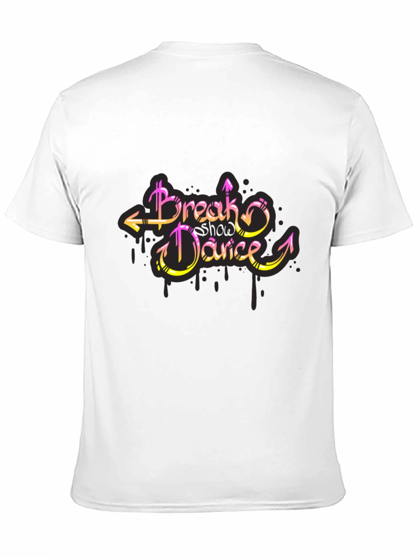 Break Show Dance Graphic Tee - Stylish Cotton T-Shirt