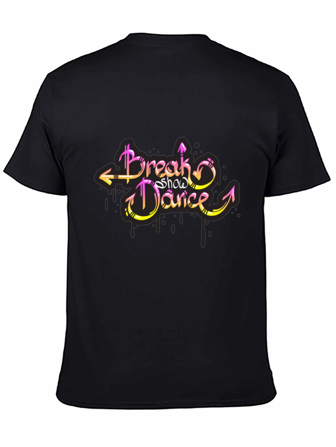Break Show Dance Graphic Tee - Stylish Cotton T-Shirt