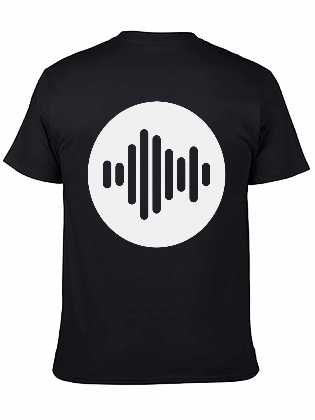 Soundwave Graphic Tee - Modern Black T-Shirt
