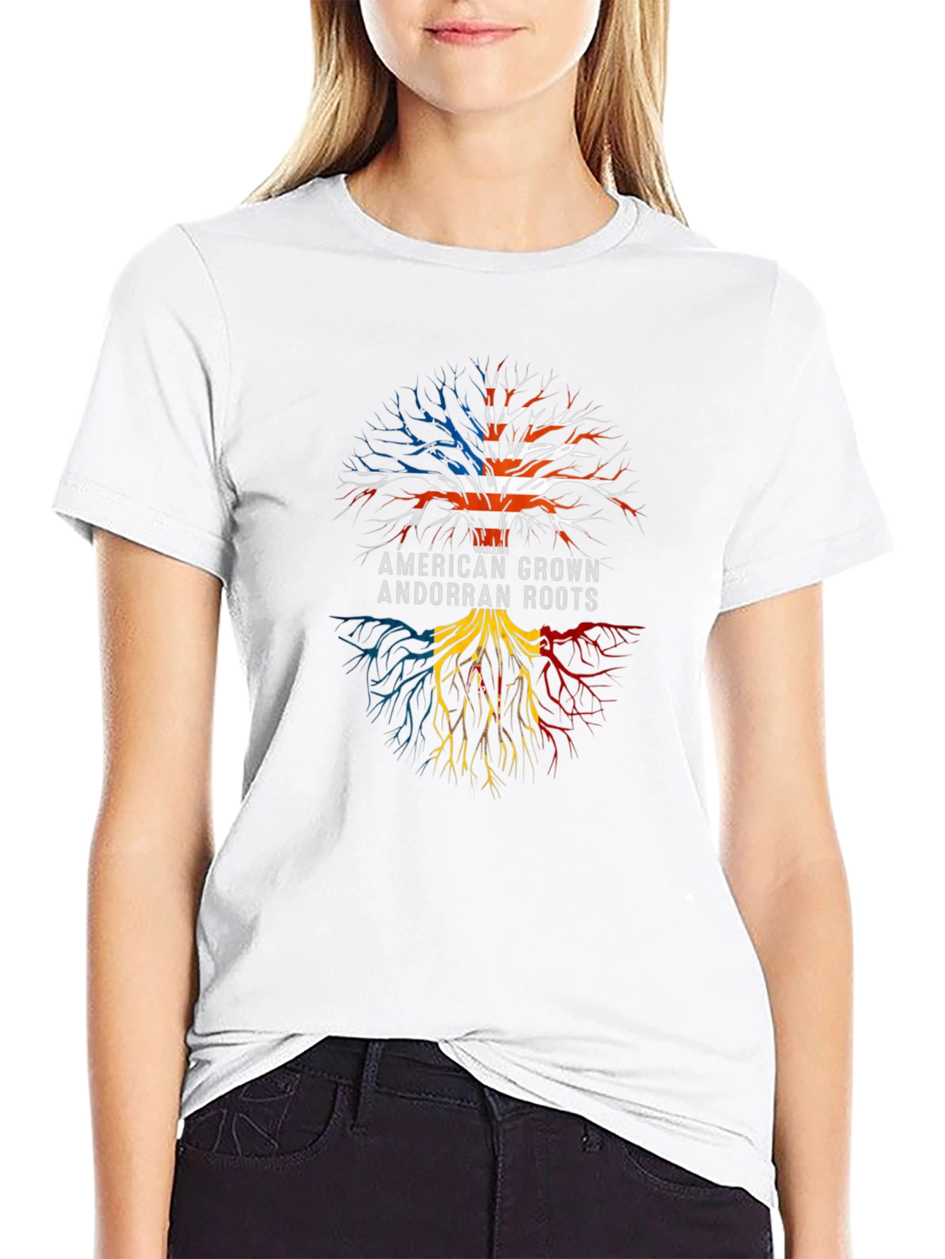 American Grown Andorran Roots T-Shirt
